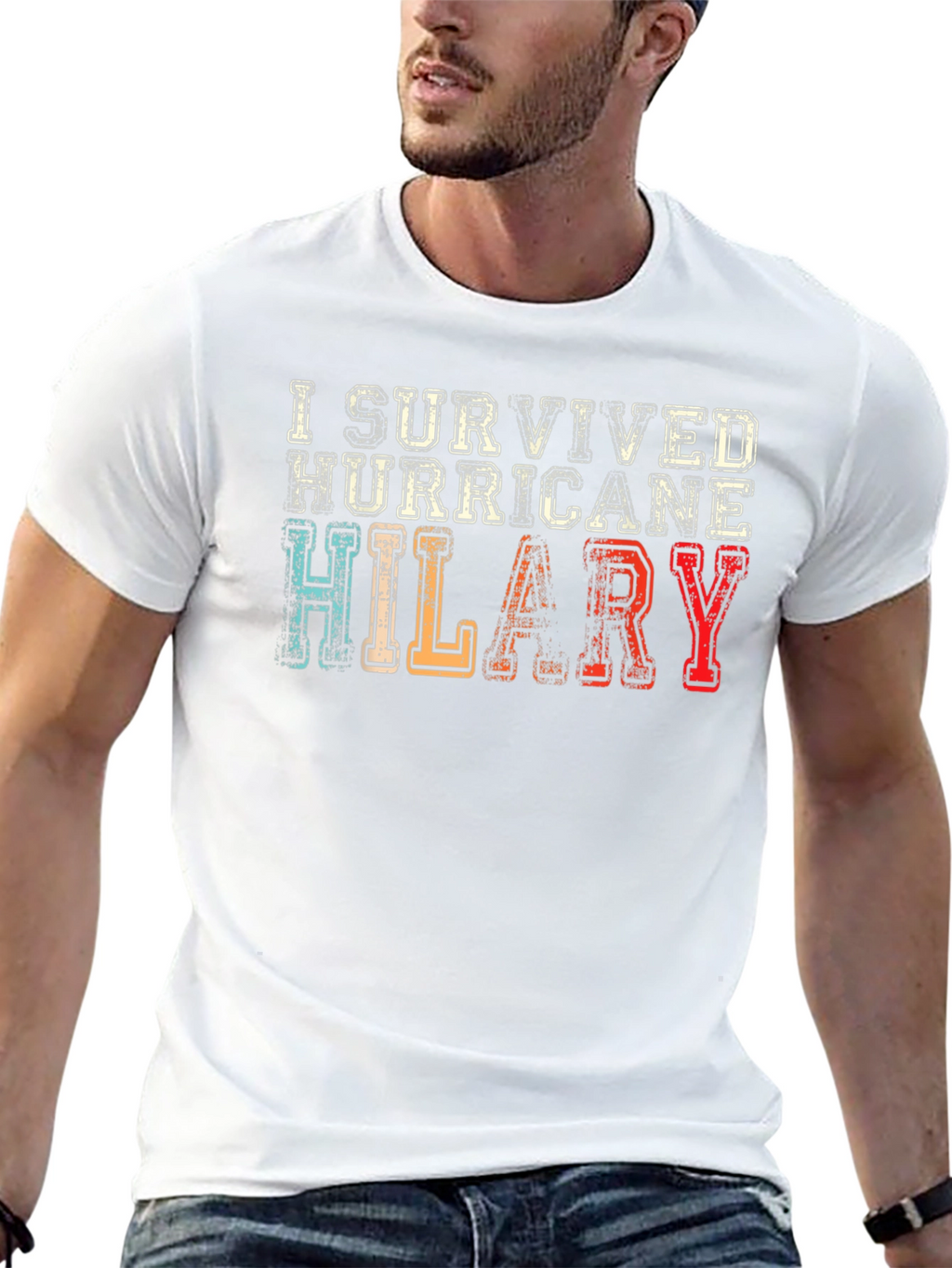 I Survived Hurricane Hilary Graphic Tee