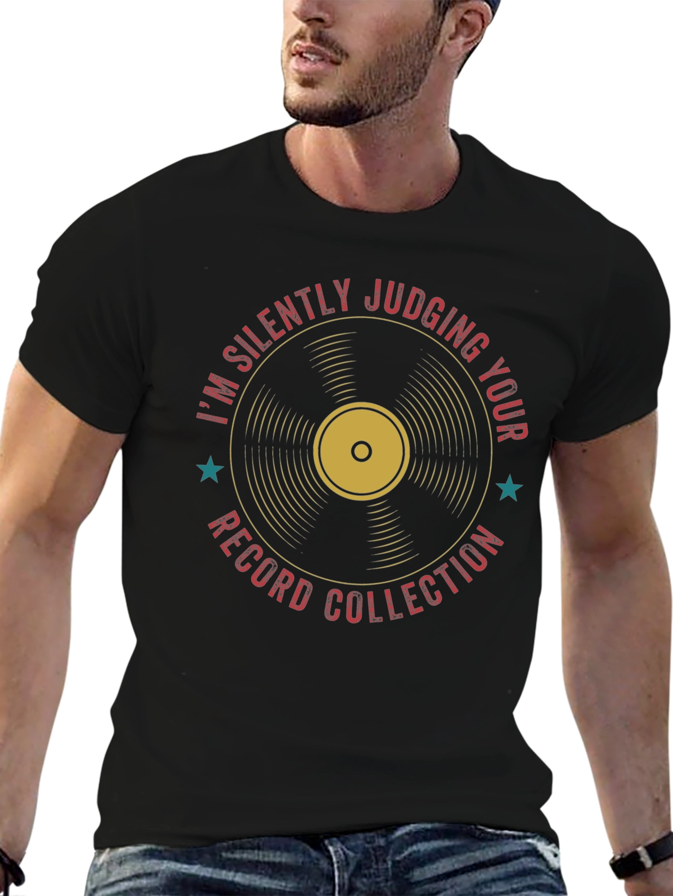 Im Silently Judging Your Record Collection T-Shirt