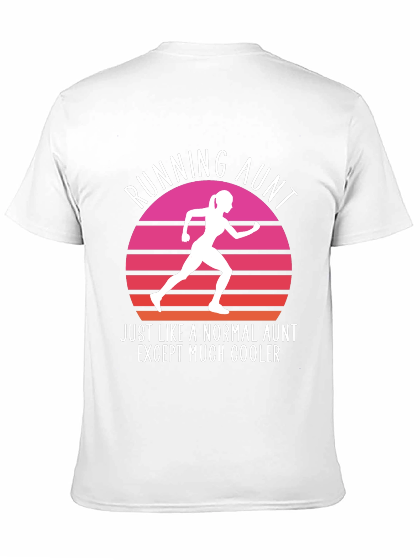 Running Aunt T-Shirt - Cool Aunt Gift
