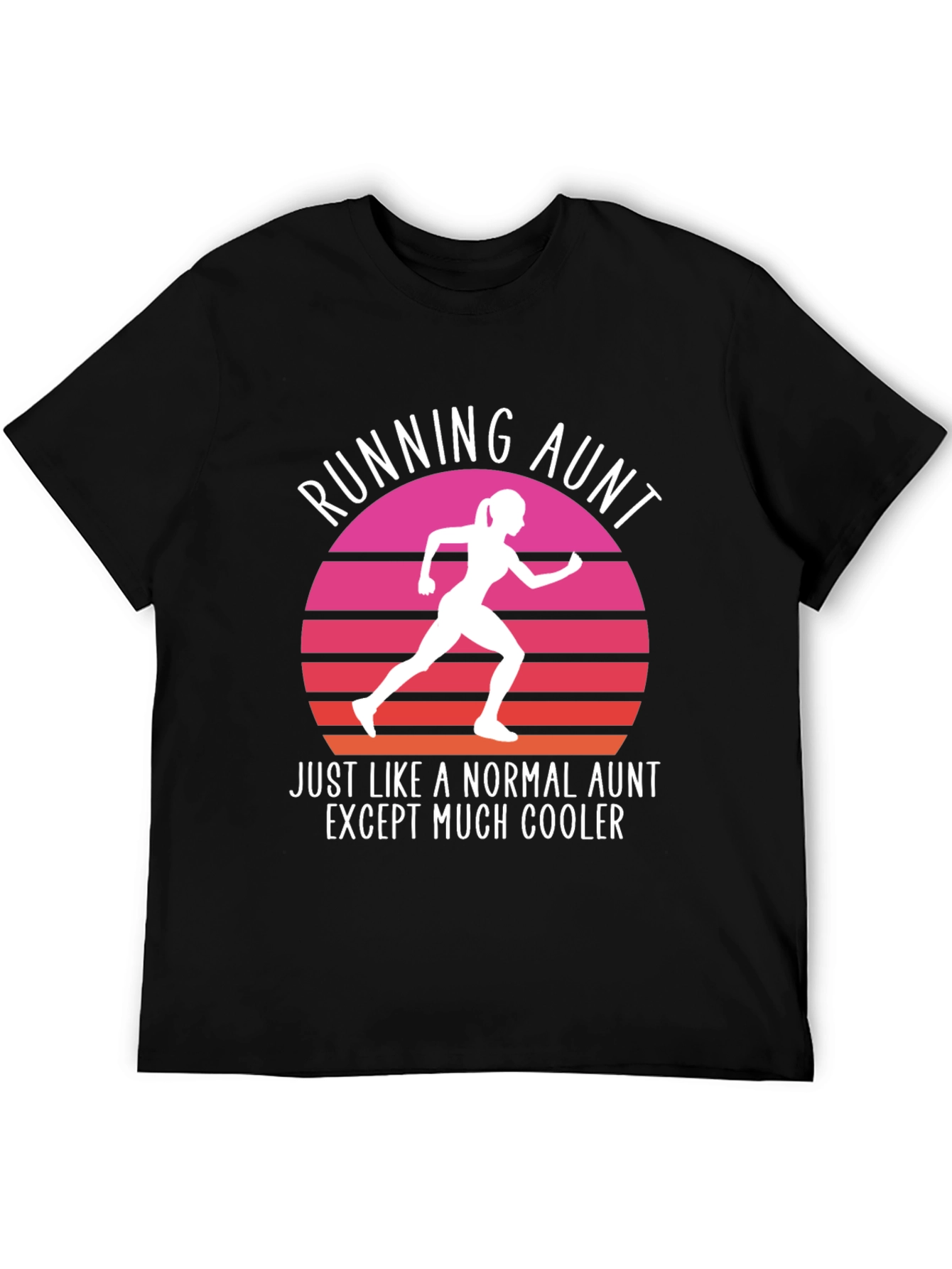 Running Aunt T-Shirt - Cool Aunt Gift