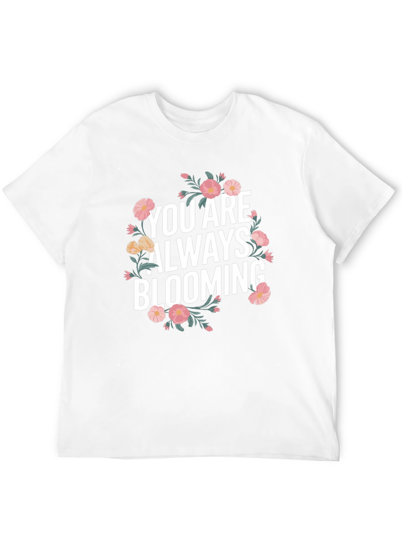 Floral Bloom Graphic Tee - Always Blooming T-Shirt