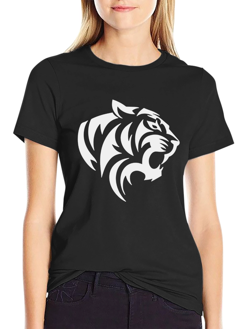 Black Tiger Graphic Tee - Fierce Style