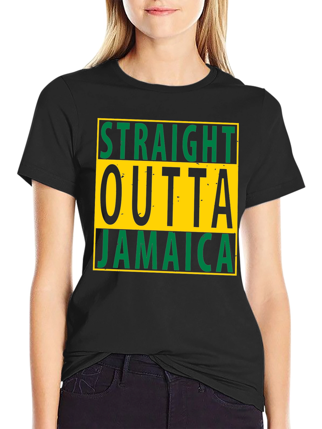 Straight Outta Jamaica Graphic Tee
