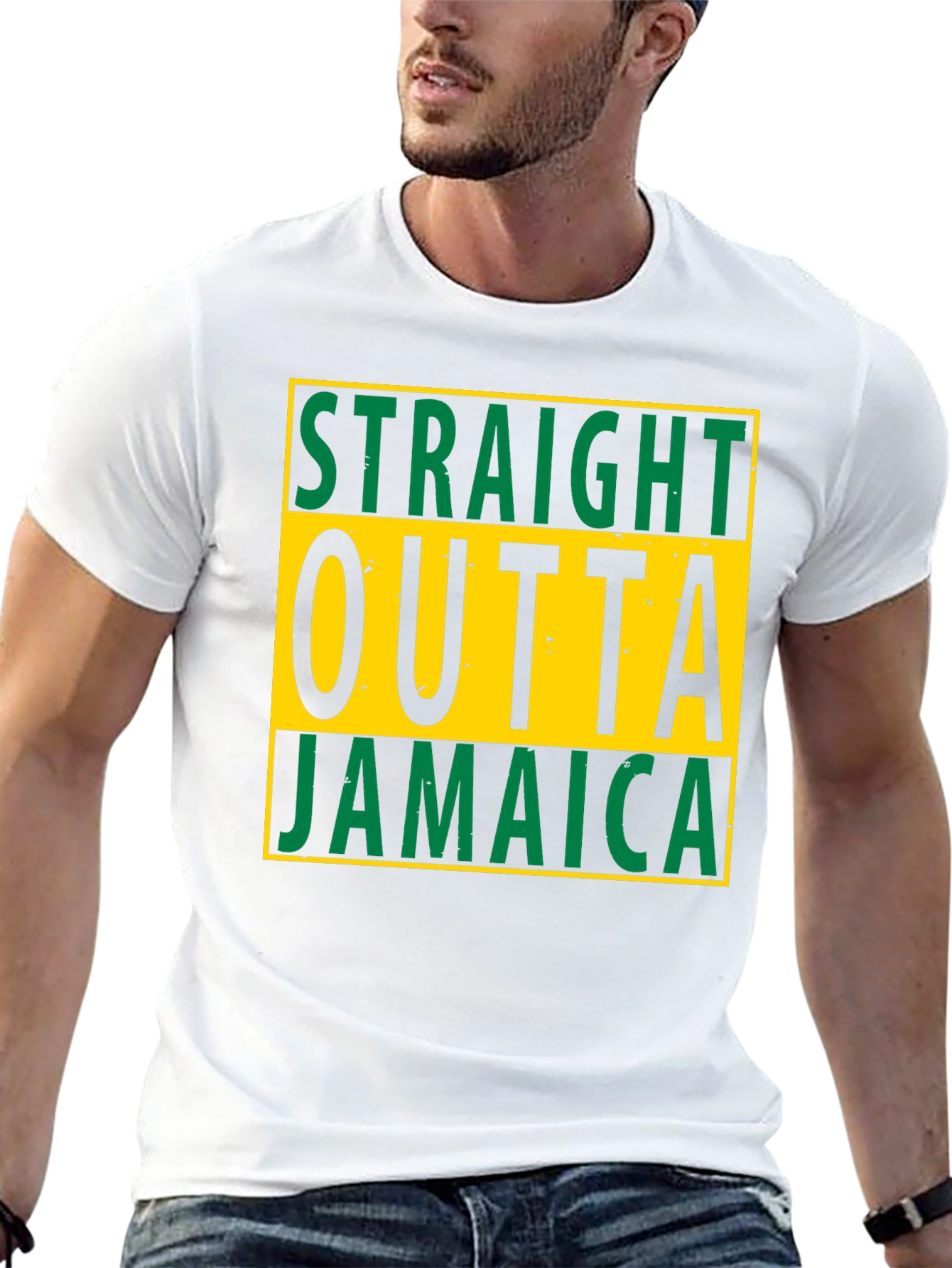 Straight Outta Jamaica Graphic Tee