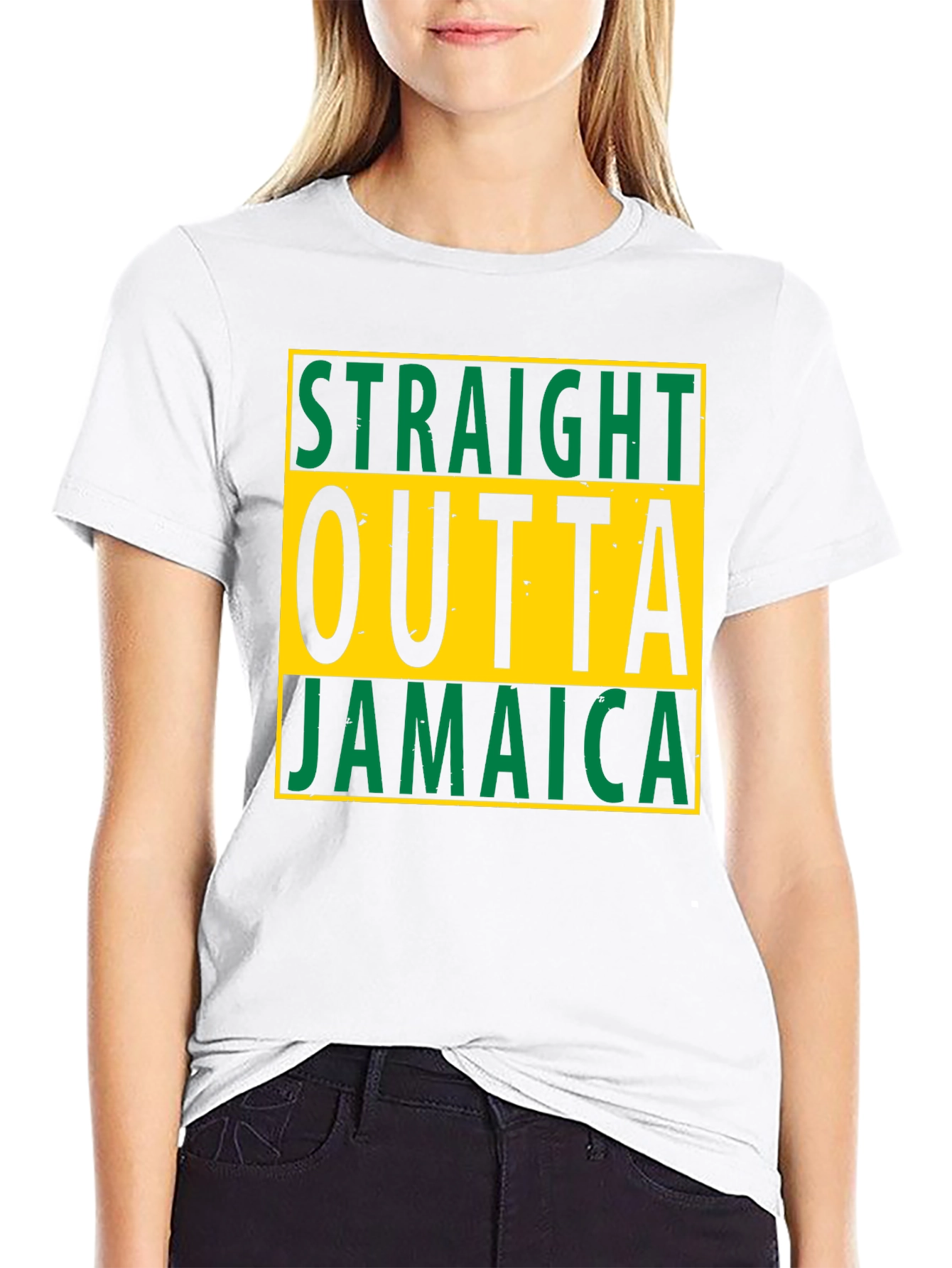 Straight Outta Jamaica Graphic Tee