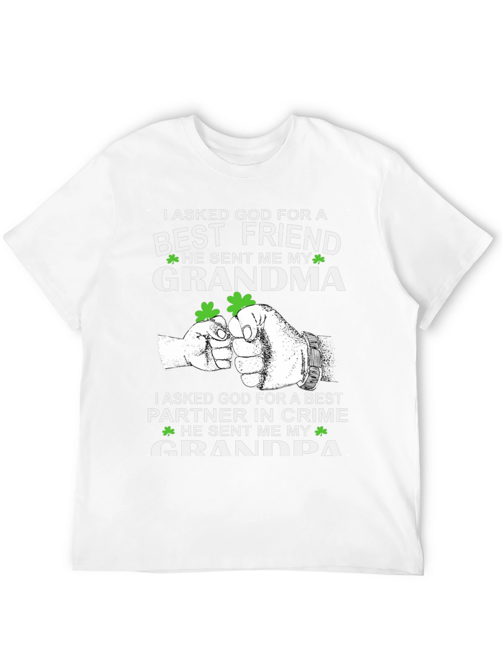 Grandma Grandpa Best Friend T-Shirt