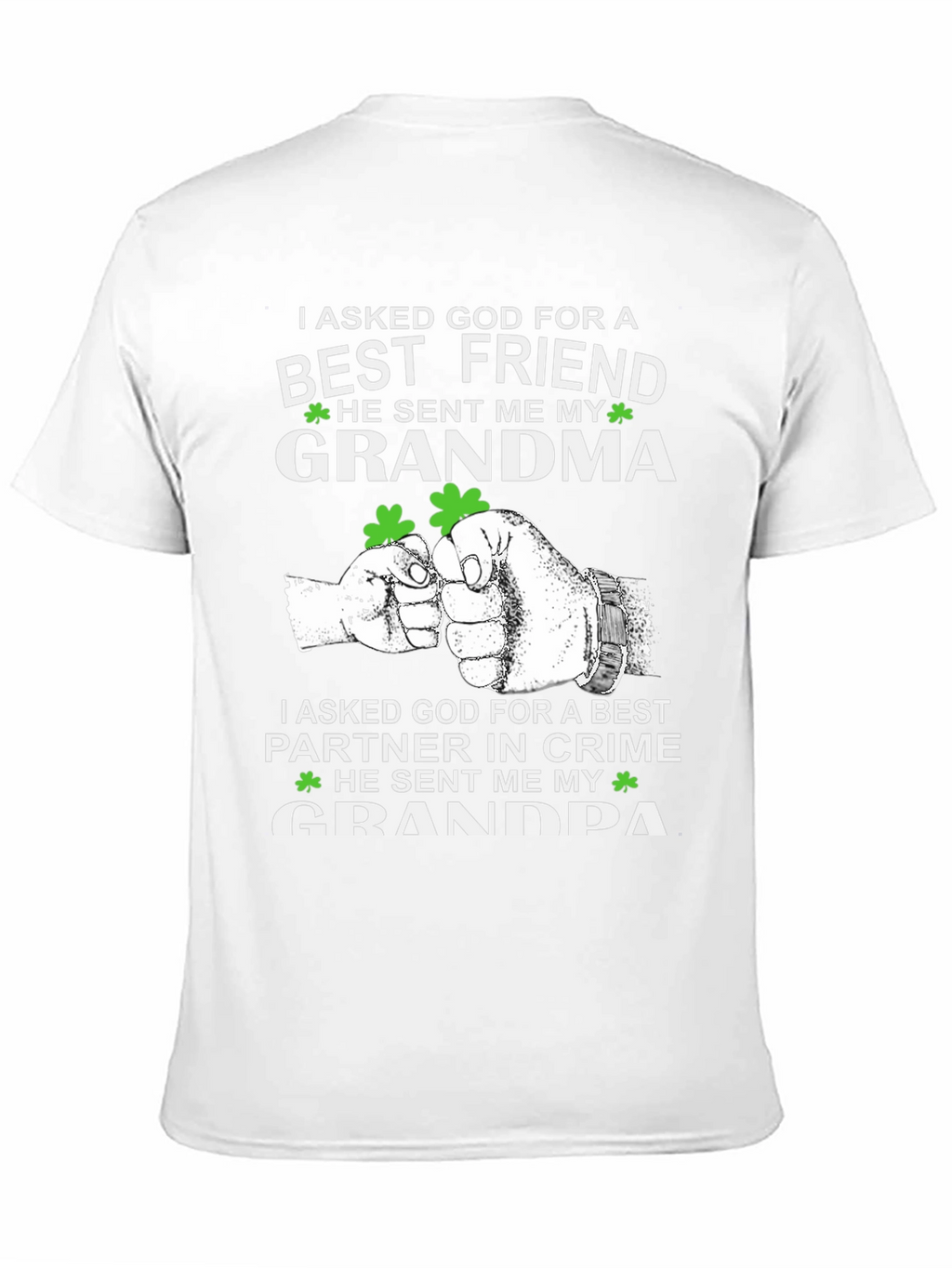 Grandma Grandpa Best Friend T-Shirt