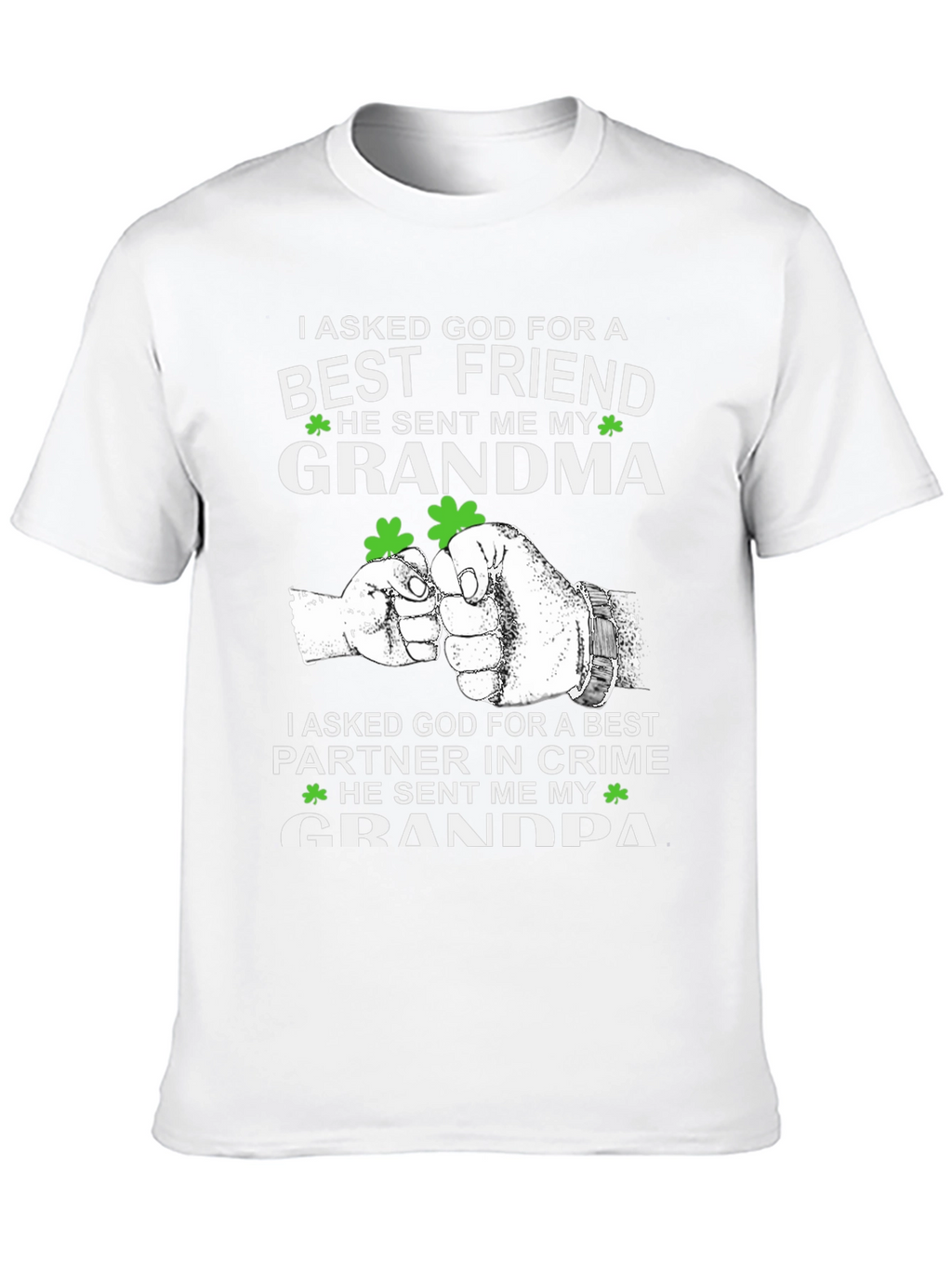 Grandma Grandpa Best Friend T-Shirt