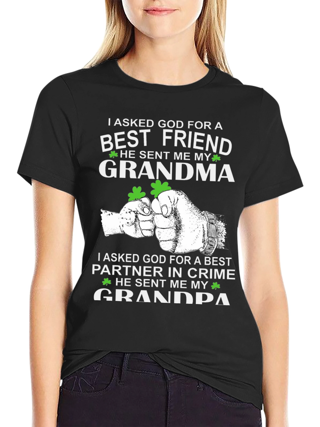 Grandma Grandpa Best Friend T-Shirt