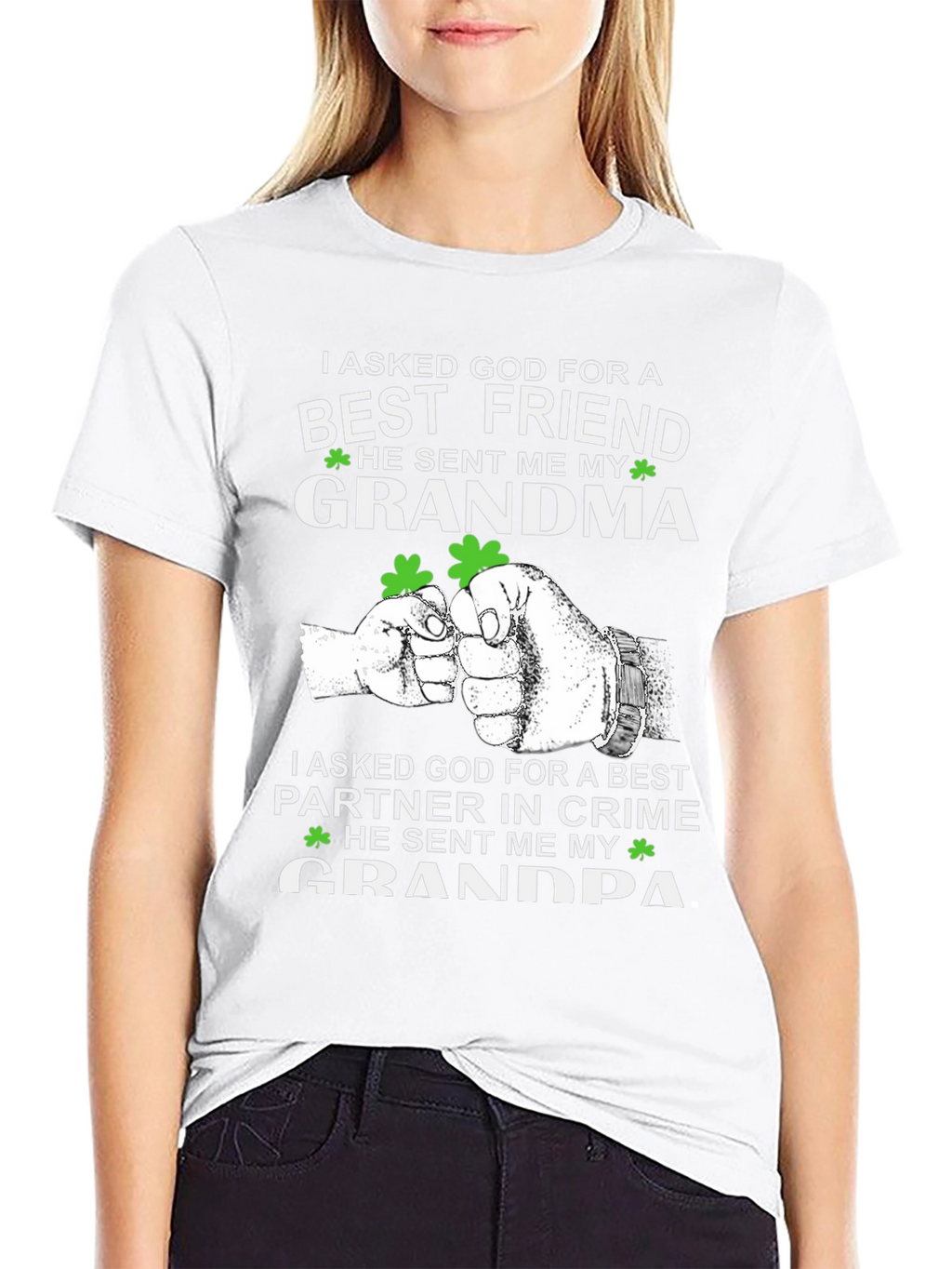 Grandma Grandpa Best Friend T-Shirt