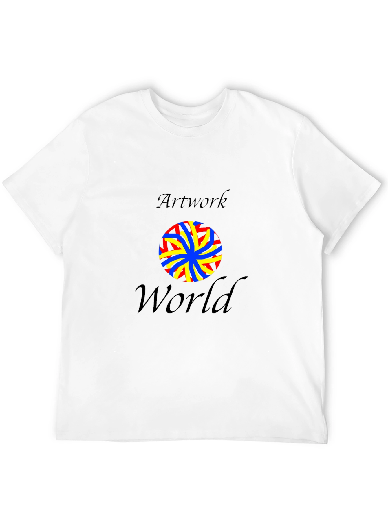 Artwork World Graphic Tee - Black