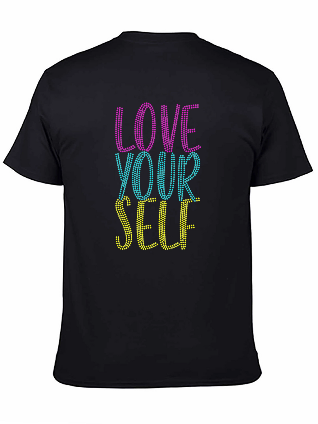Love Yourself Graphic T-Shirt - Black