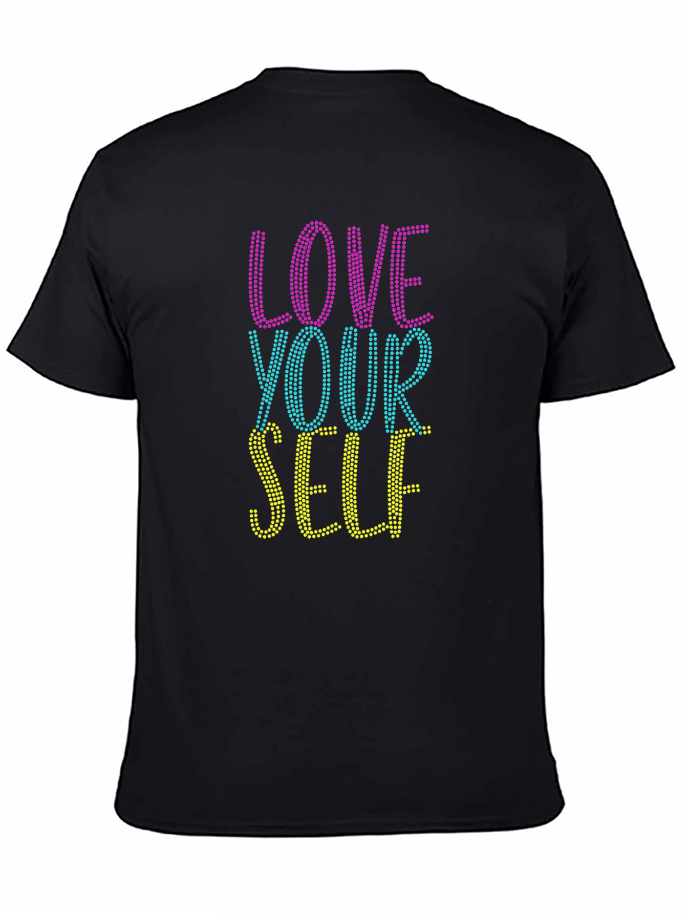 Love Yourself Graphic T-Shirt - Black