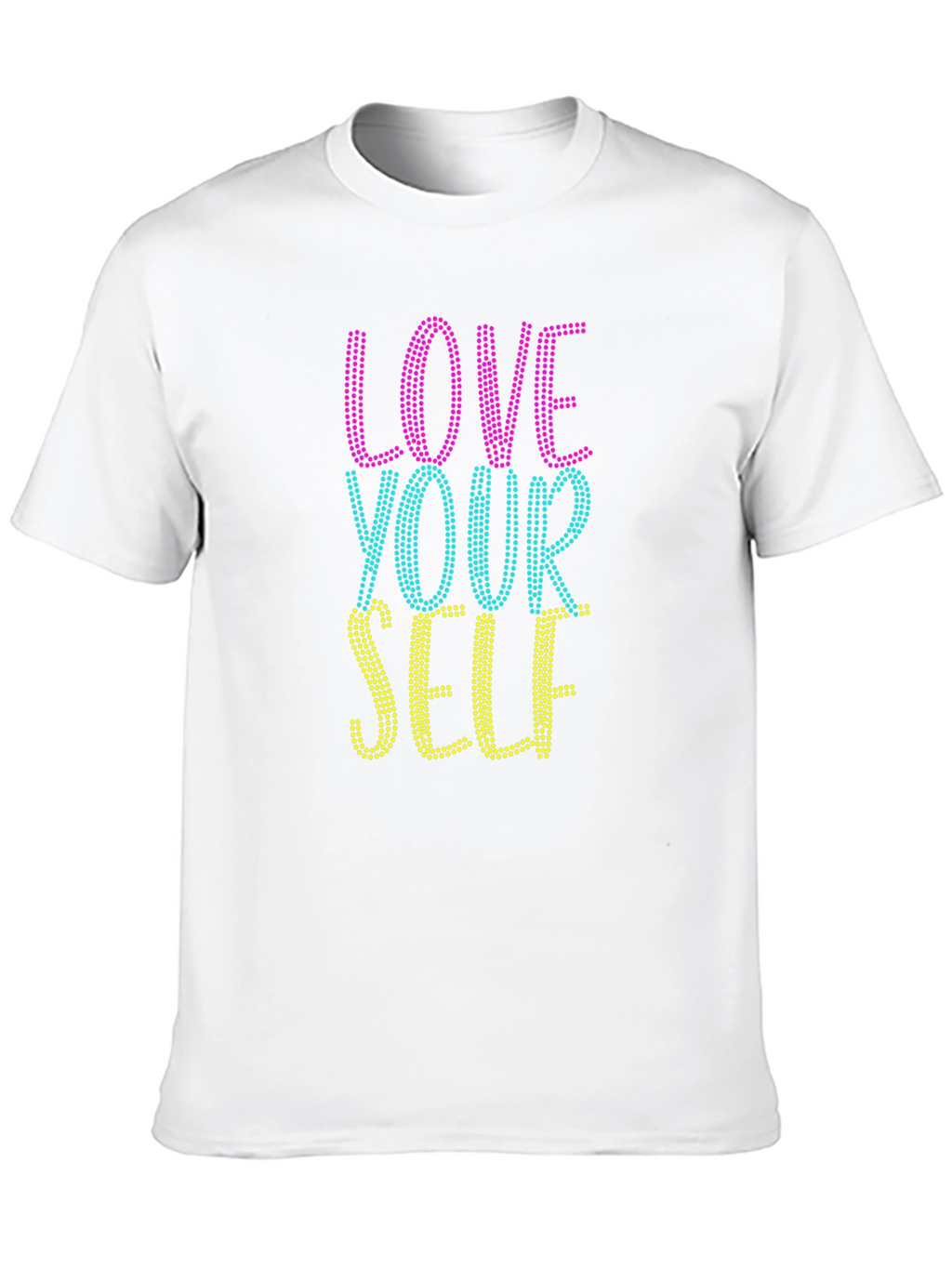 Love Yourself Graphic T-Shirt - Black