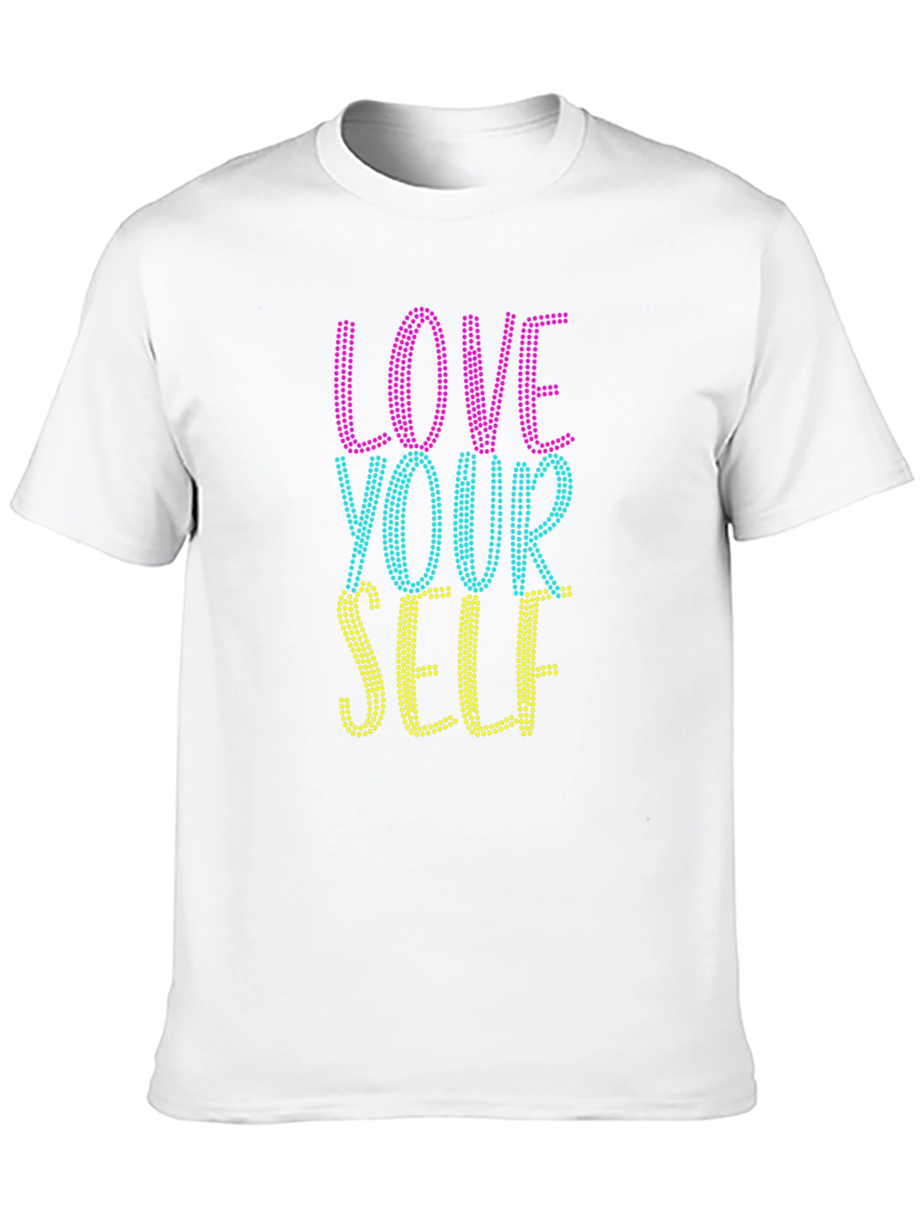 Love Yourself Graphic T-Shirt - Black