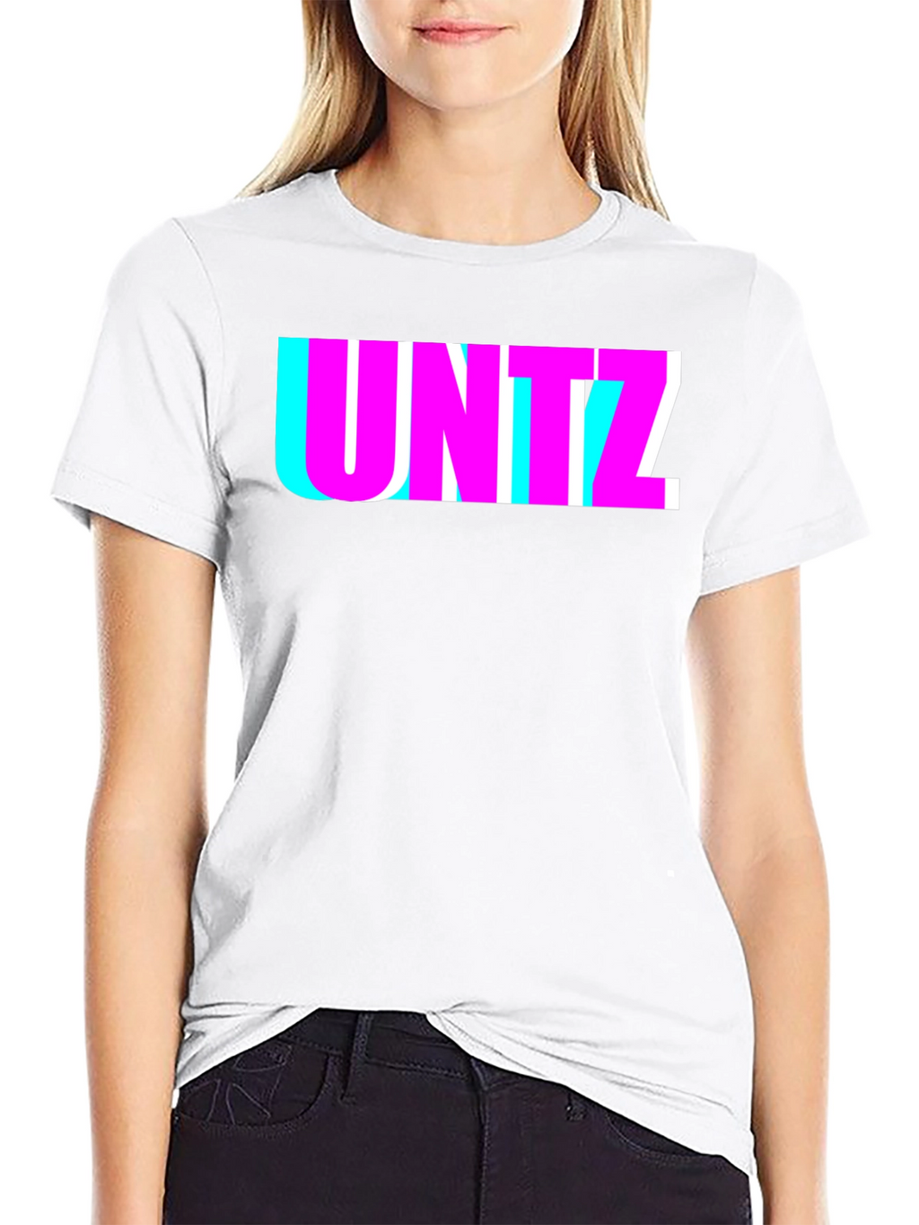 UNTZ T-Shirt - Black with Bold Graphic Design