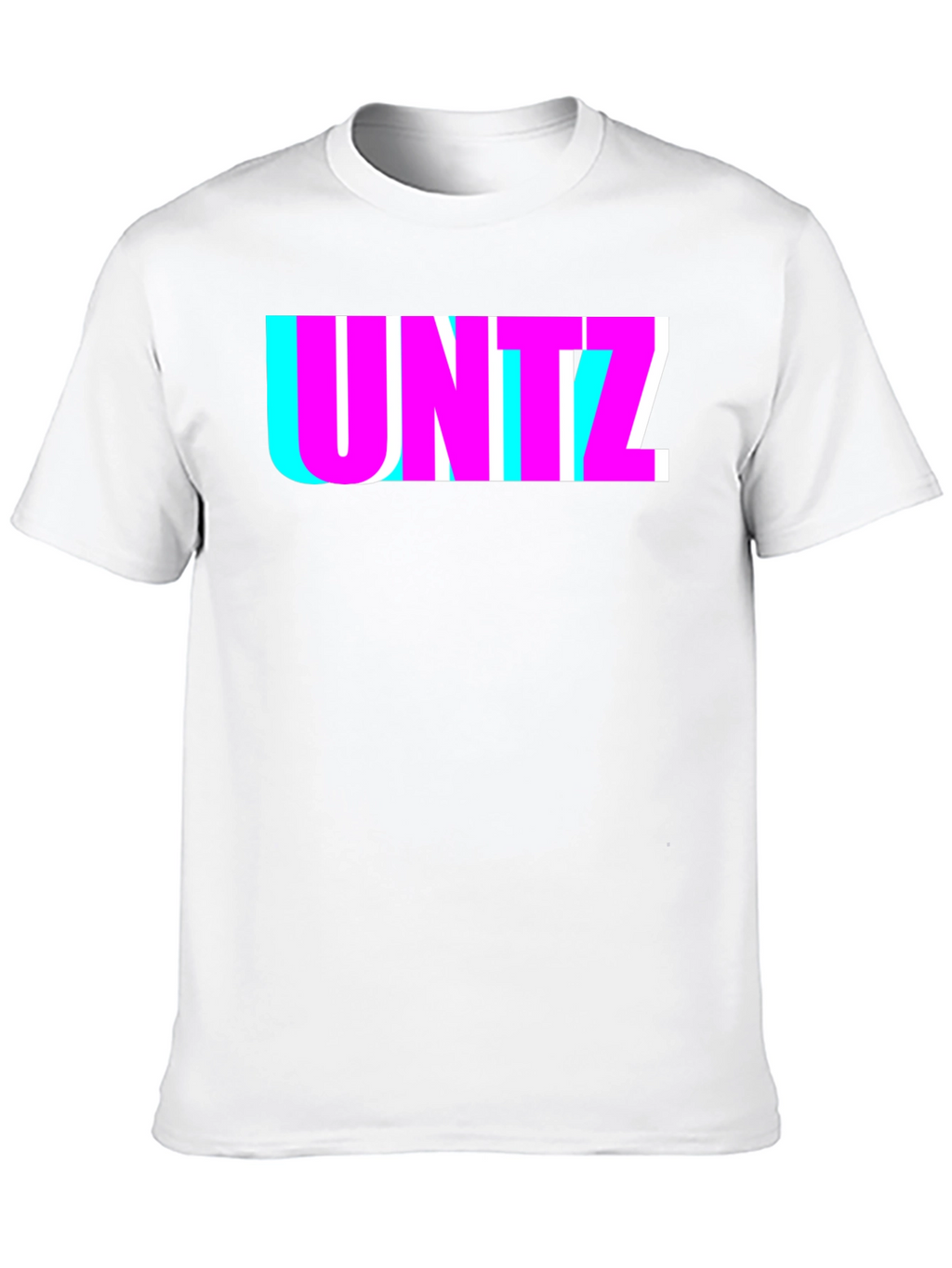 UNTZ T-Shirt - Black with Bold Graphic Design