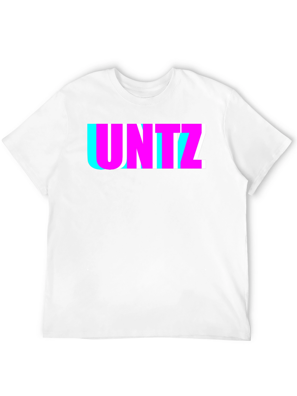 UNTZ T-Shirt - Black with Bold Graphic Design