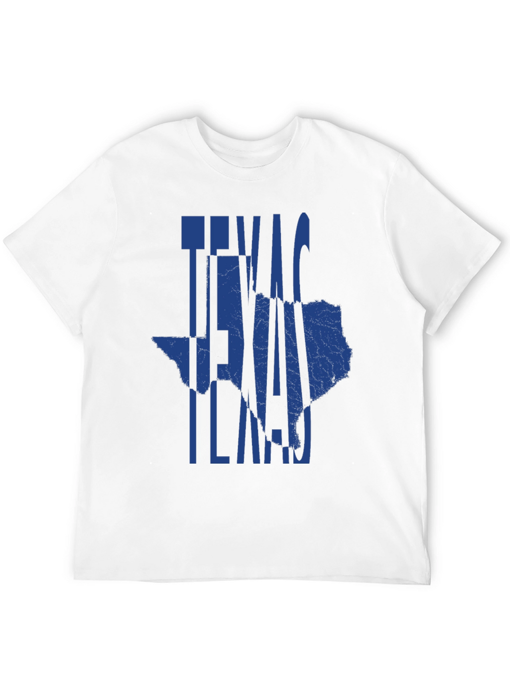 Texas State Map Graphic Tee