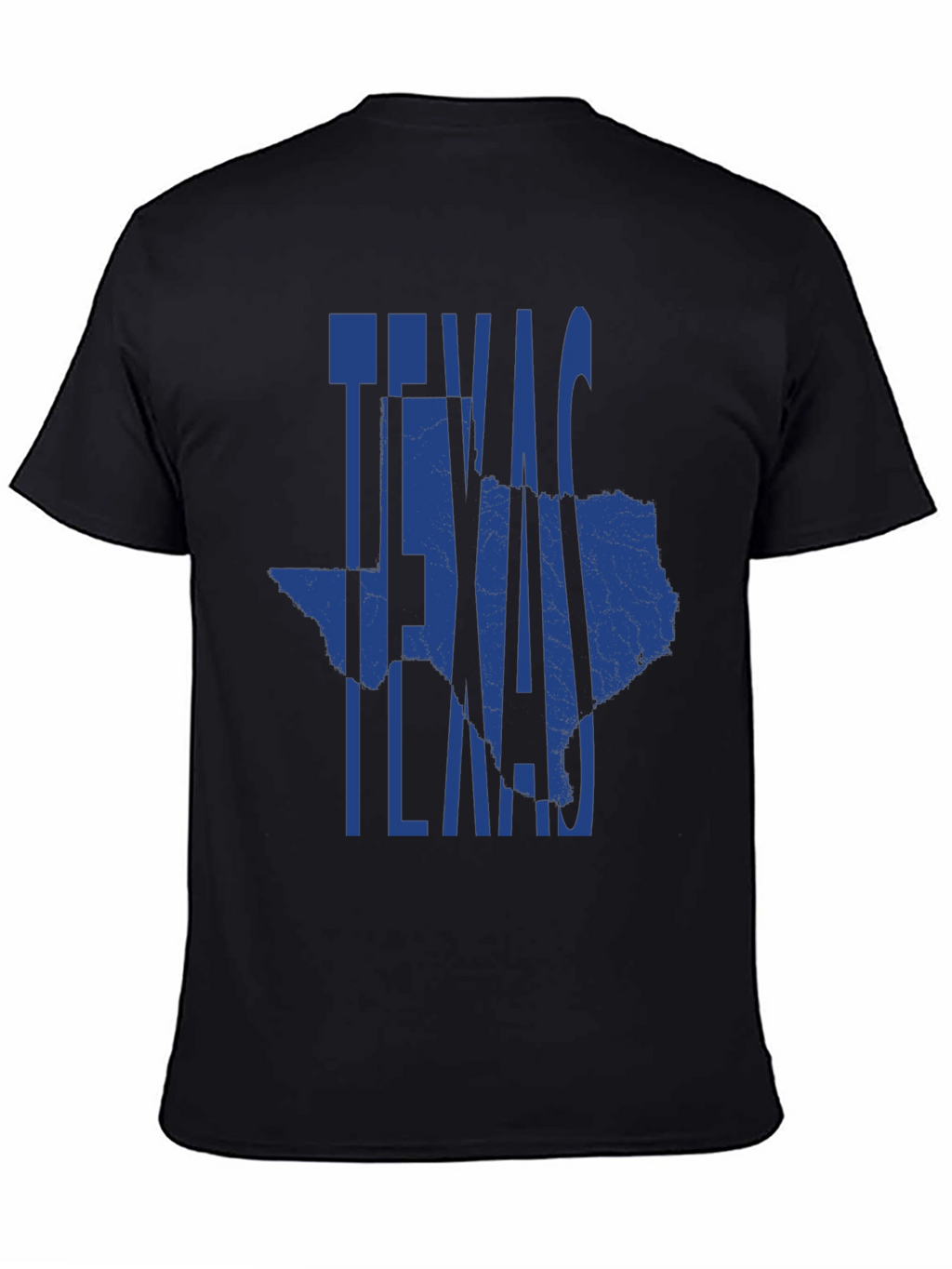 Texas State Map Graphic Tee
