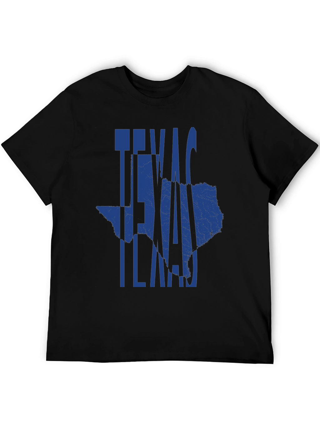 Texas State Map Graphic Tee