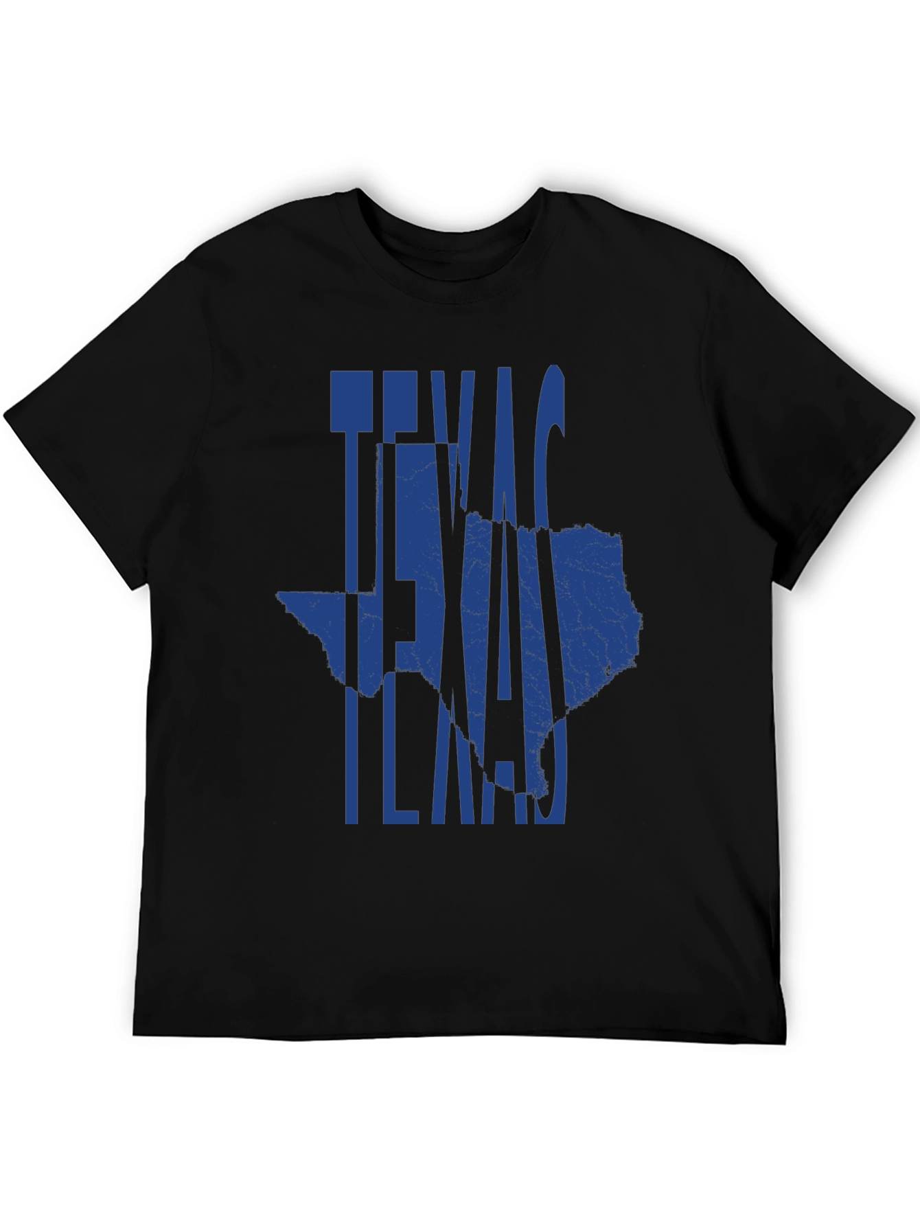 Texas State Map Graphic Tee