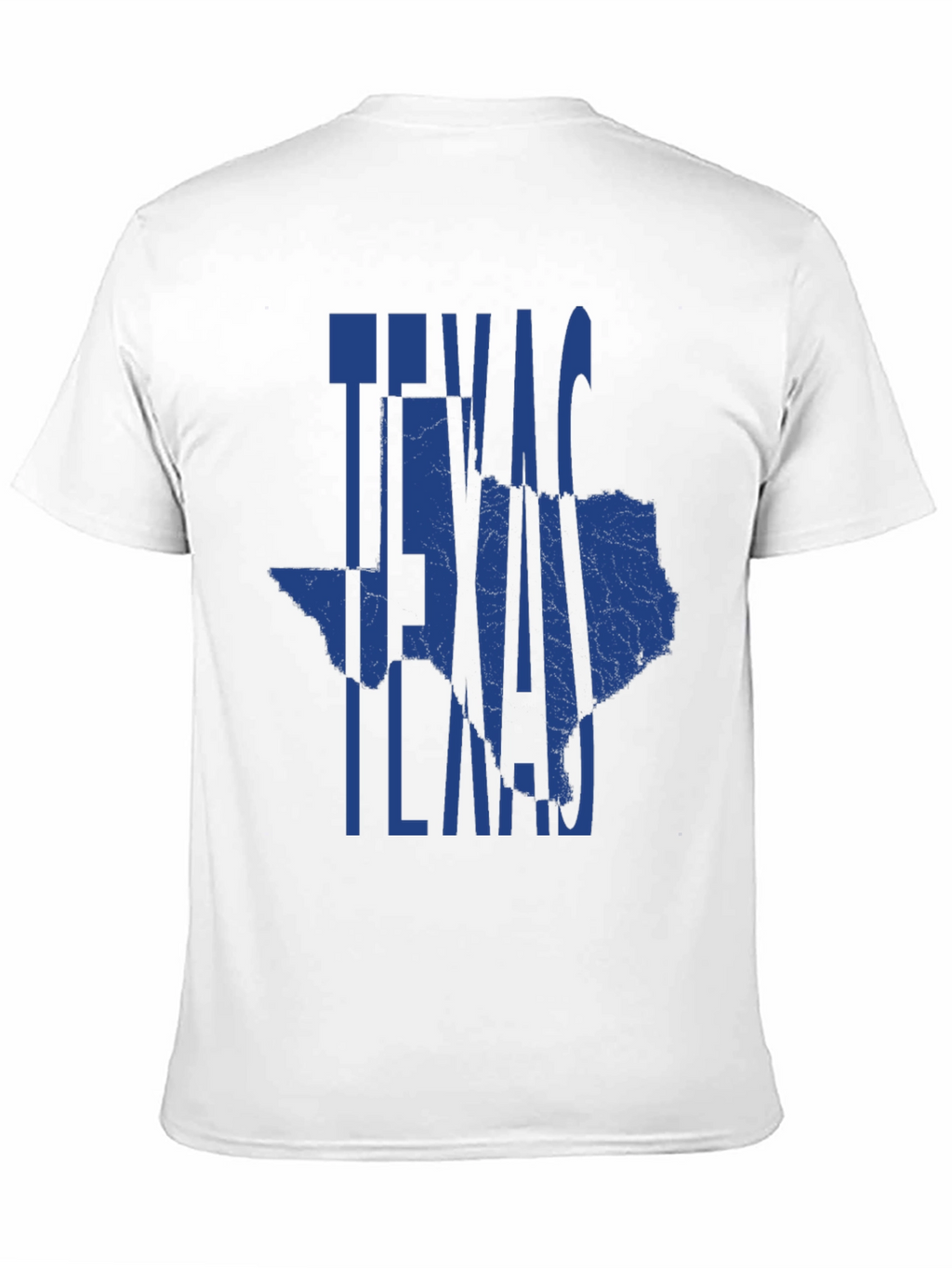 Texas State Map Graphic Tee