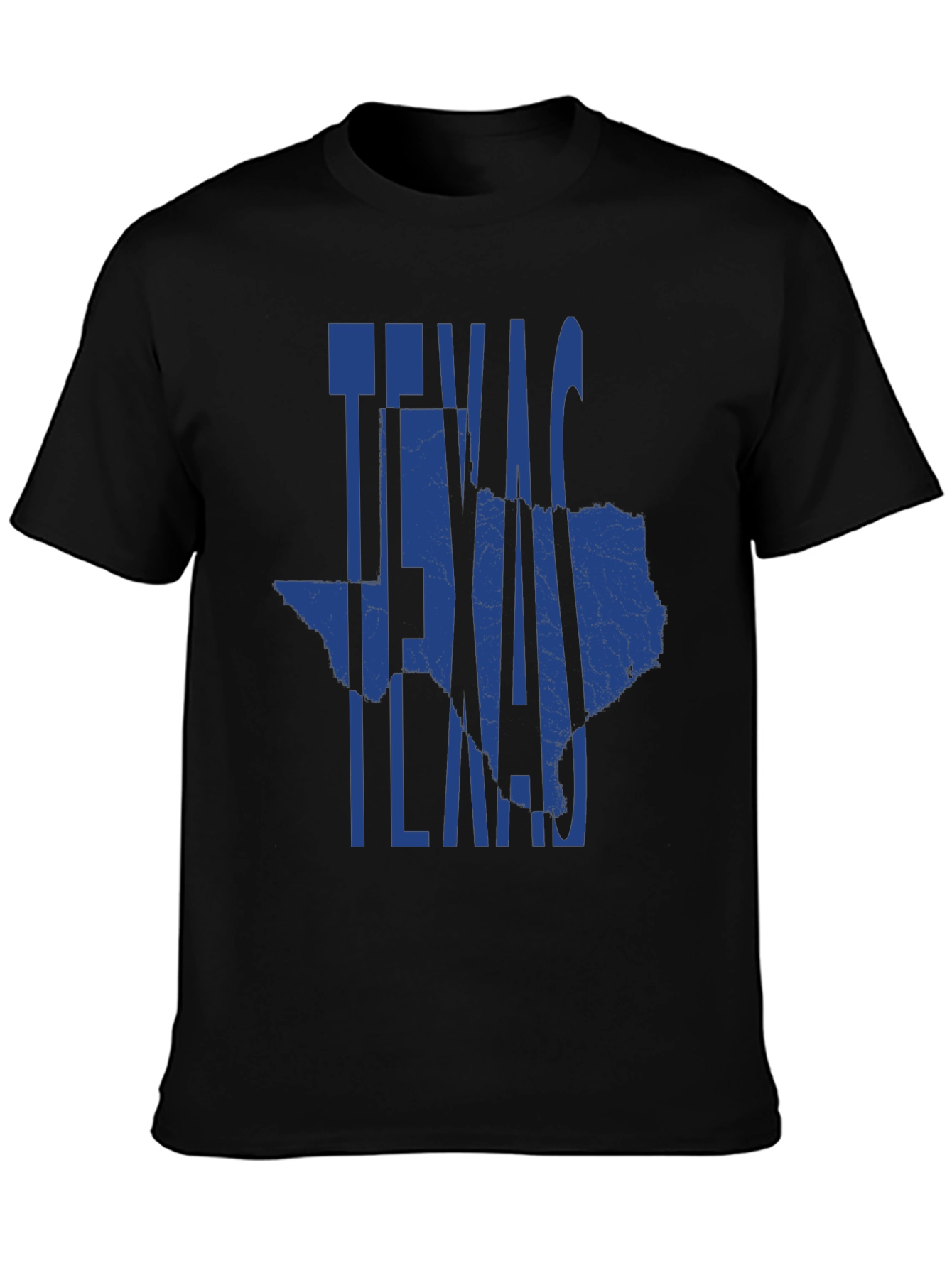 Texas State Map Graphic Tee