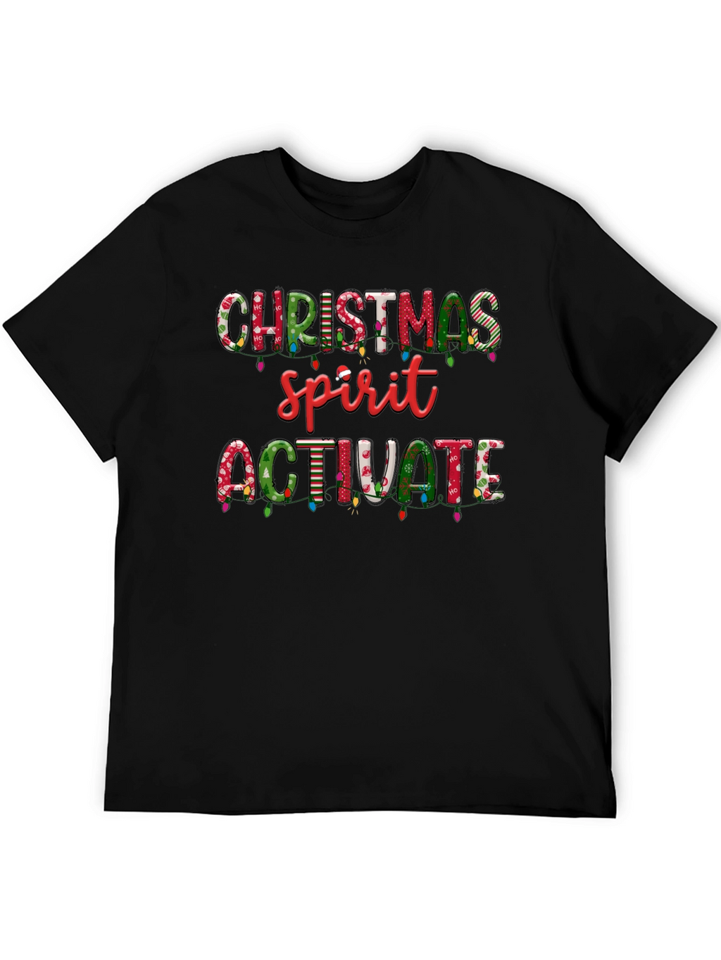 Christmas Spirit Activate Graphic Tee