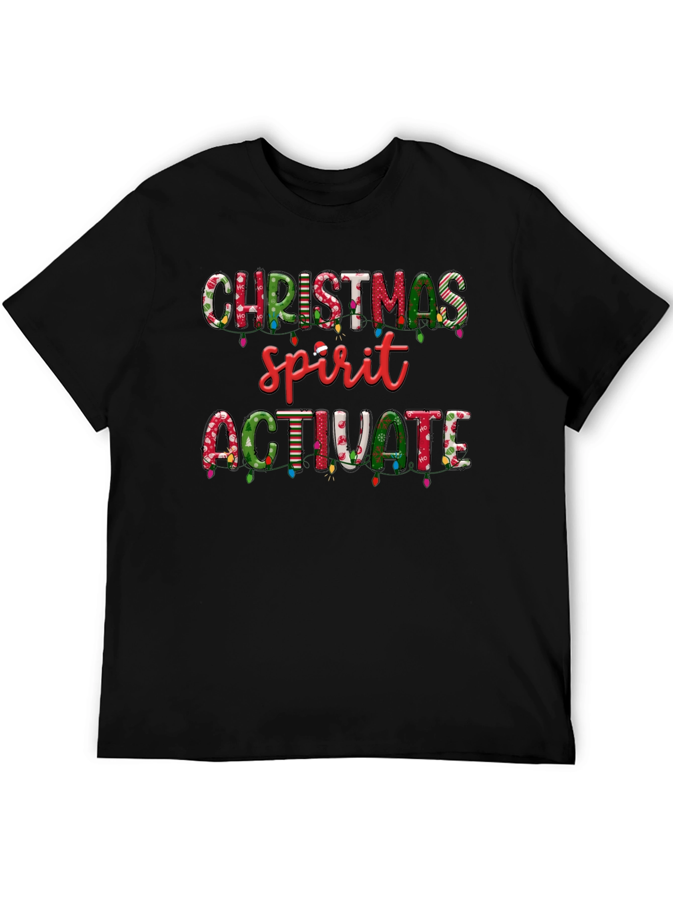 Christmas Spirit Activate Graphic Tee
