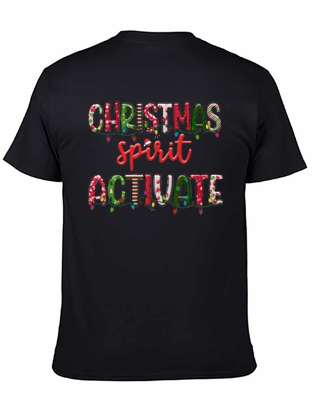 Christmas Spirit Activate Graphic Tee