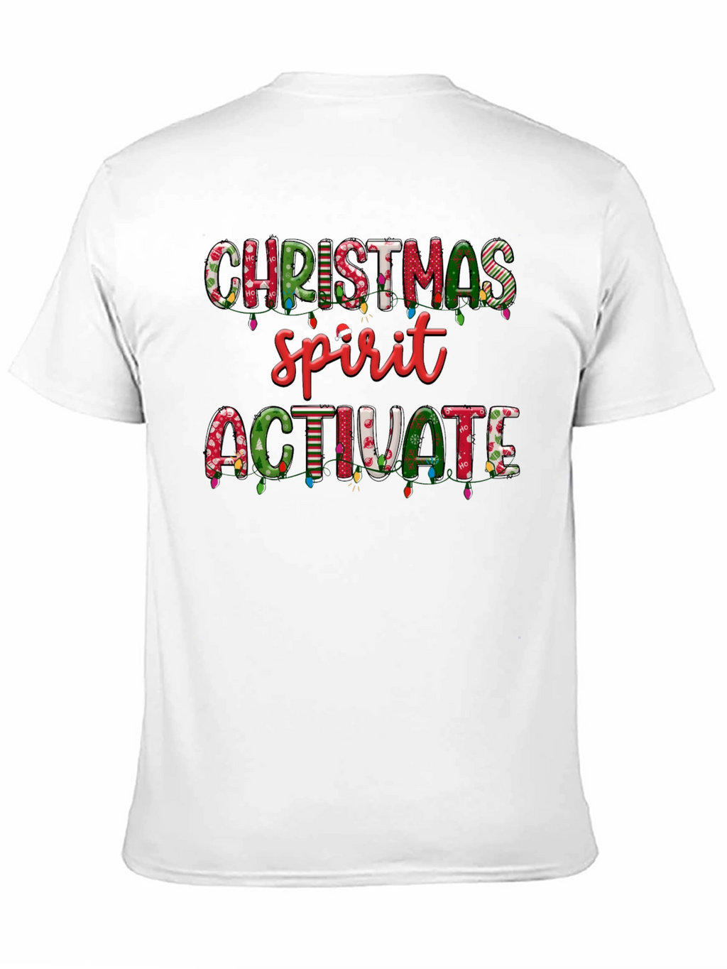 Christmas Spirit Activate Graphic Tee