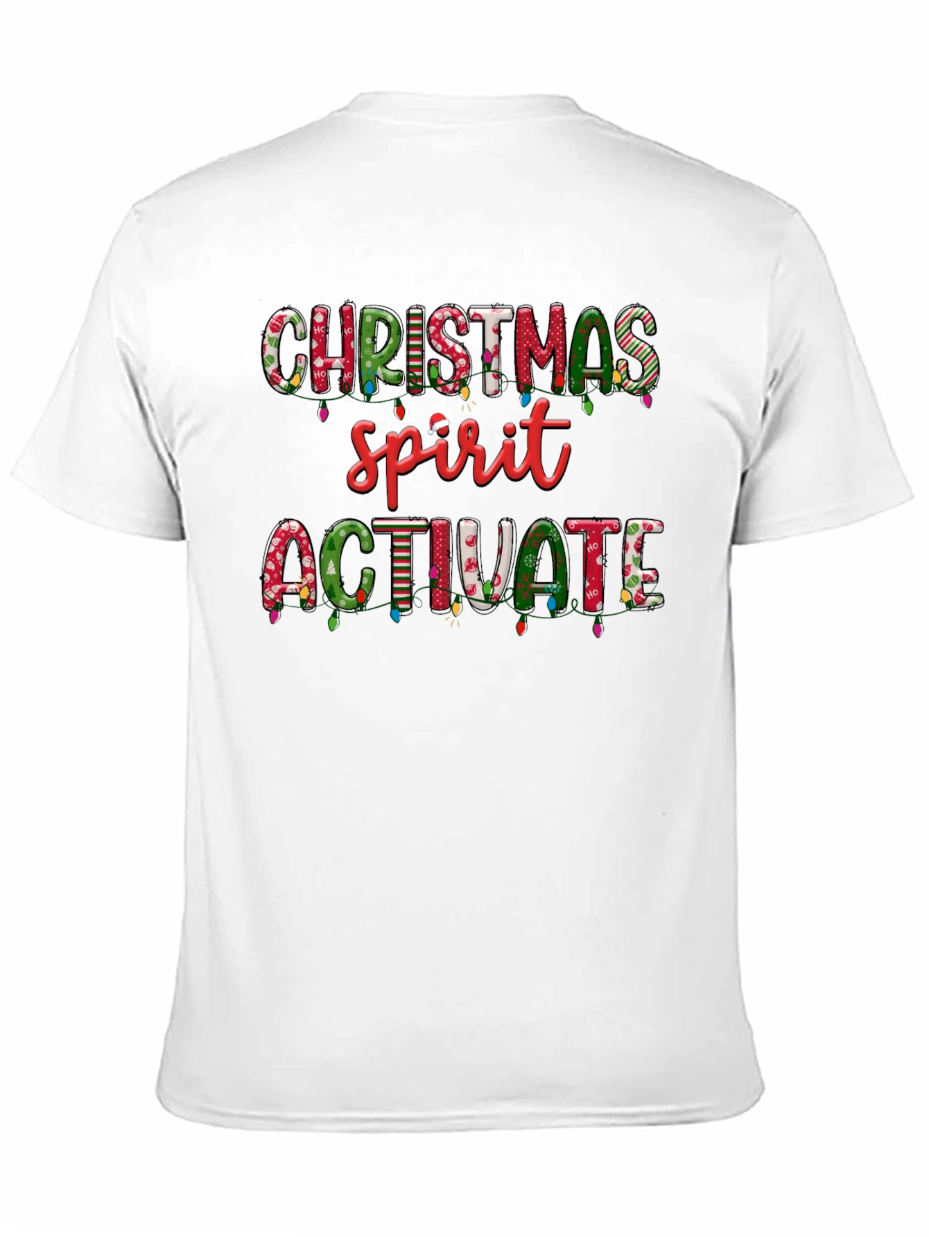 Christmas Spirit Activate Graphic Tee