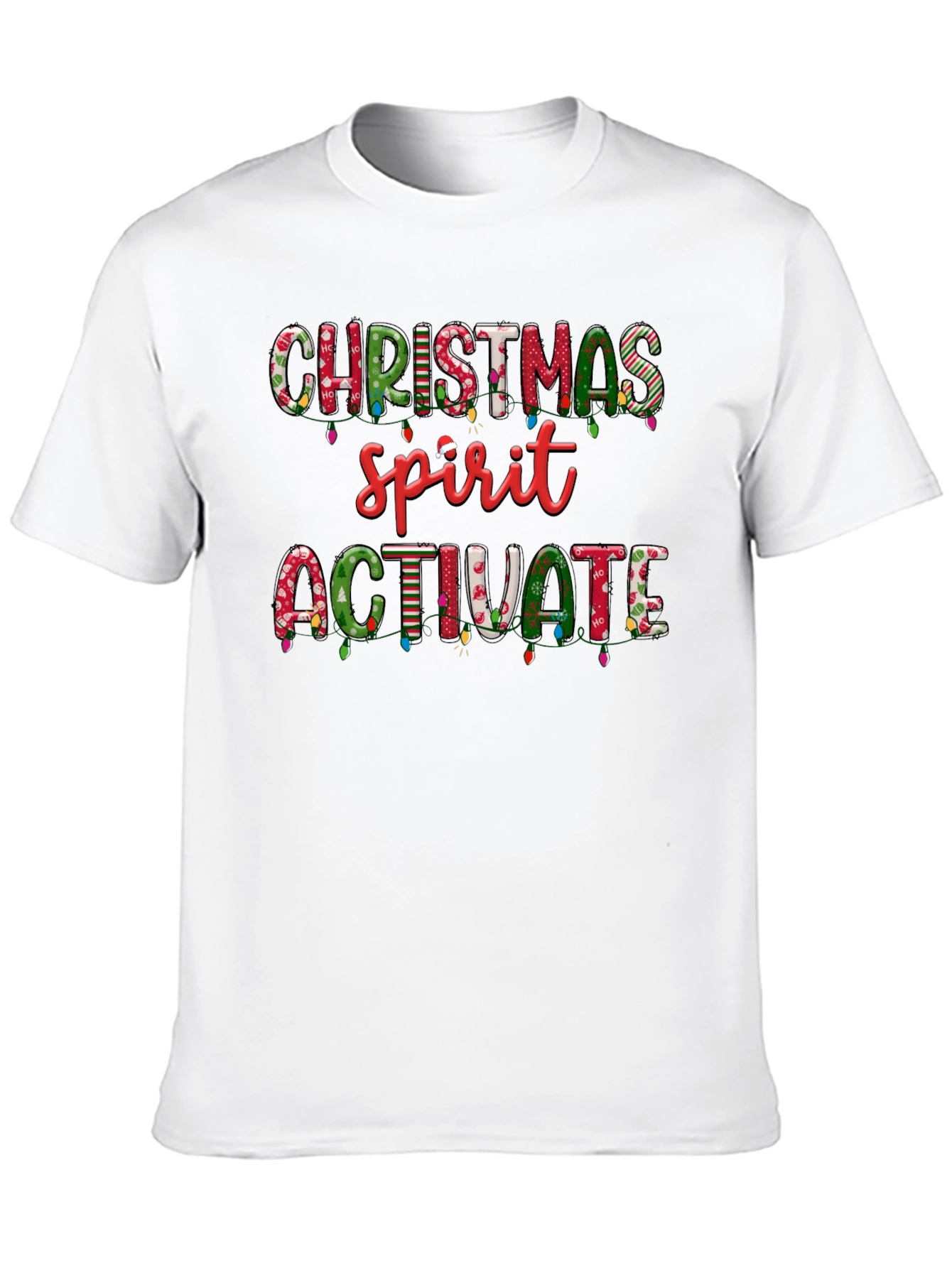 Christmas Spirit Activate Graphic Tee