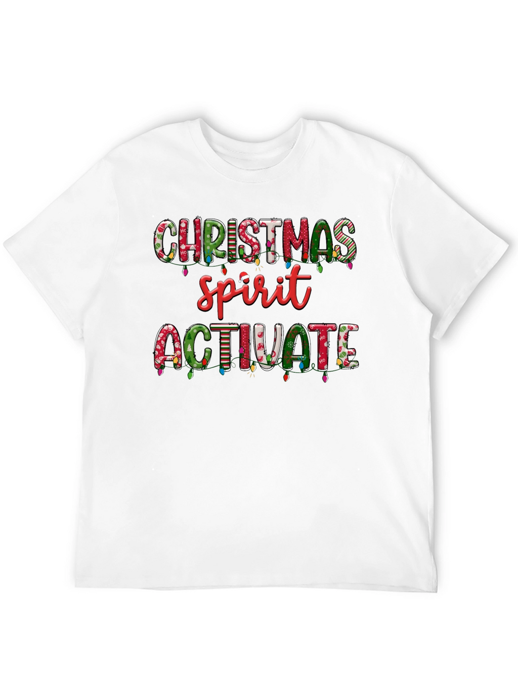 Christmas Spirit Activate Graphic Tee