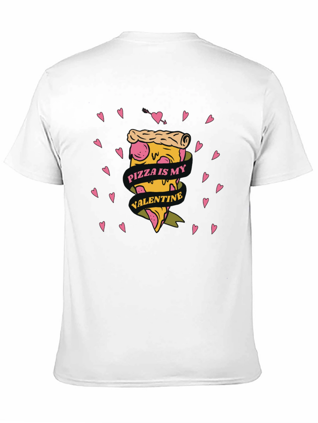 Pizza is My Valentine Graphic Tee