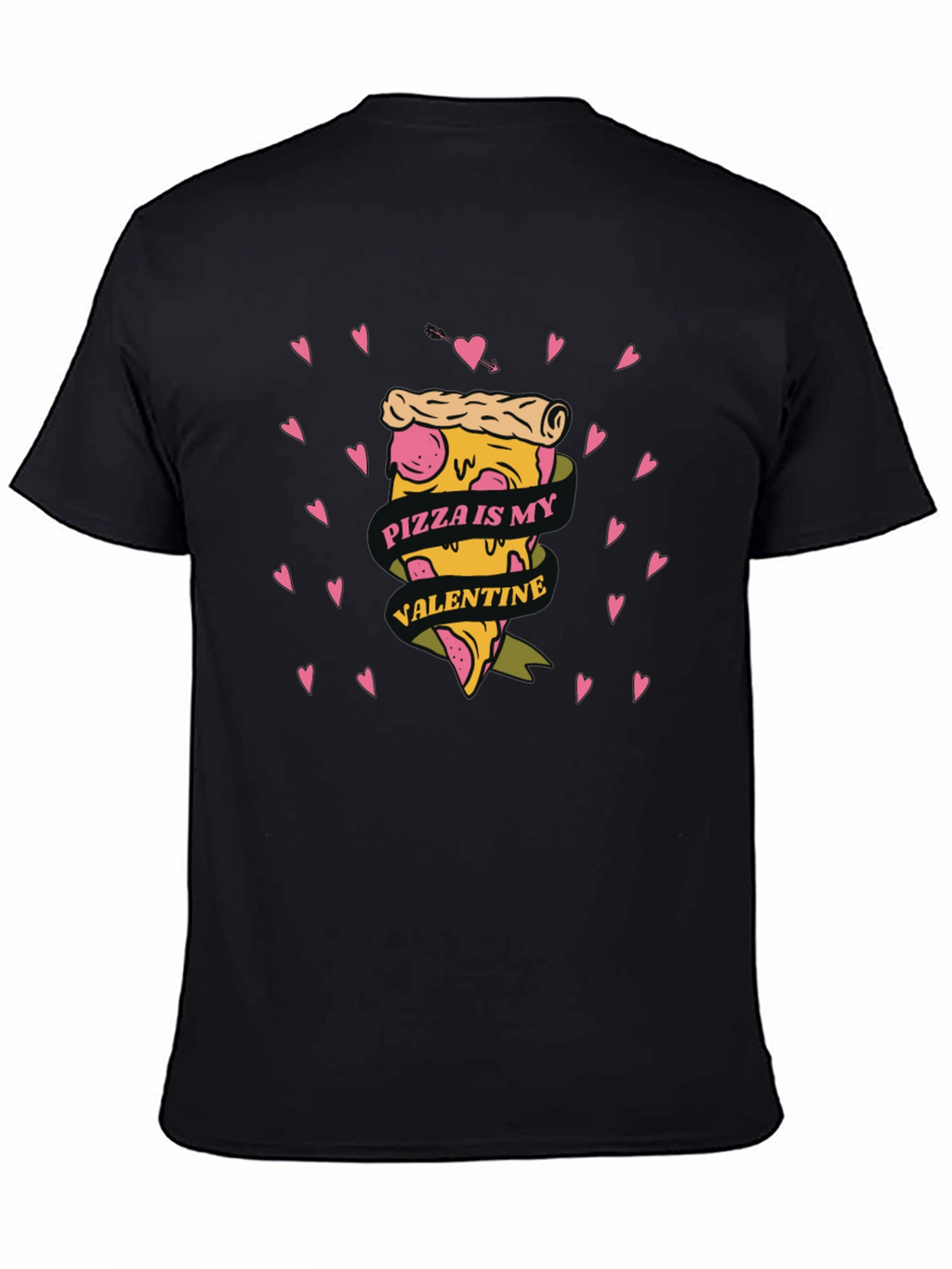 Pizza is My Valentine Graphic Tee