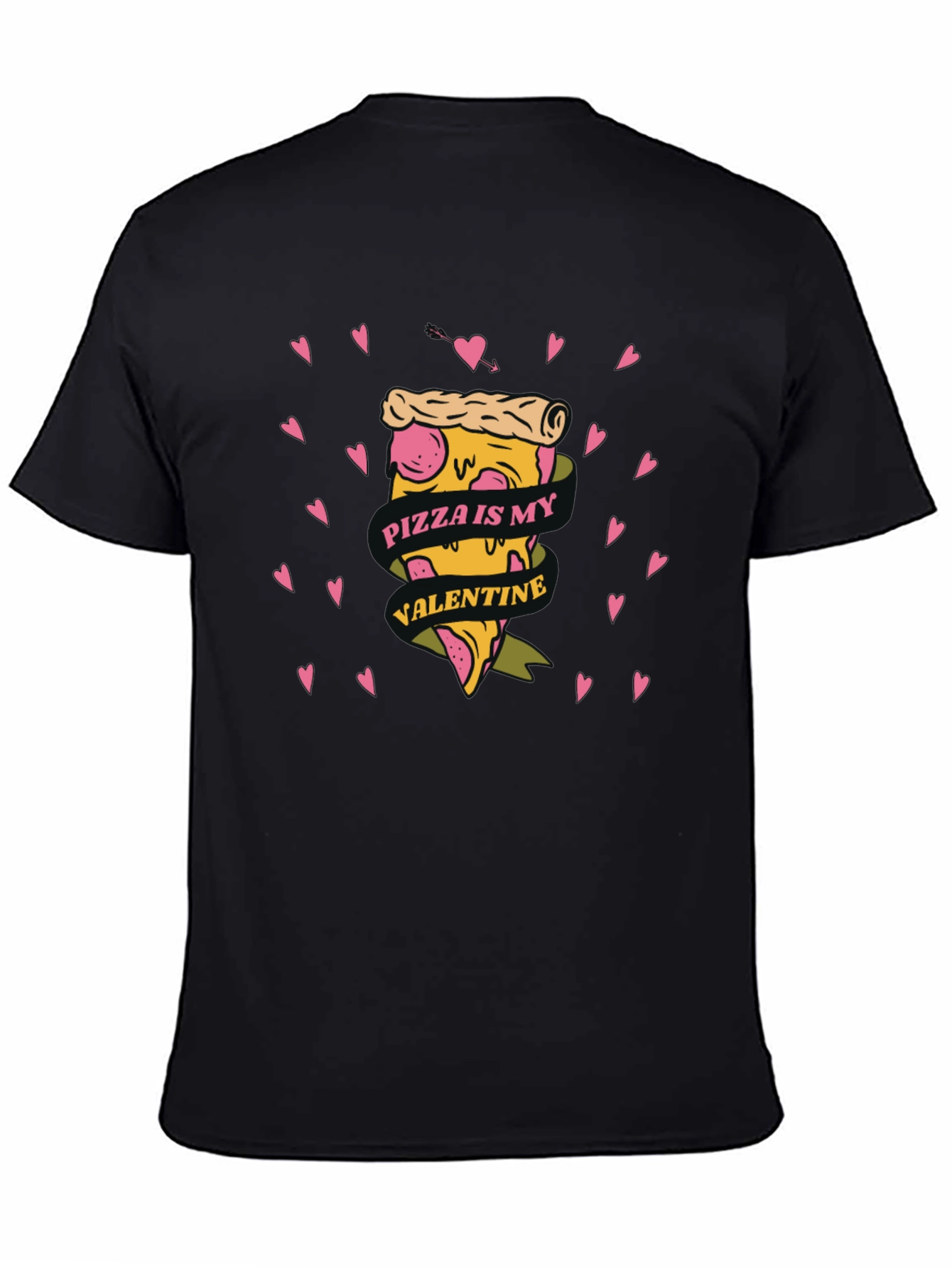 Pizza is My Valentine Graphic Tee