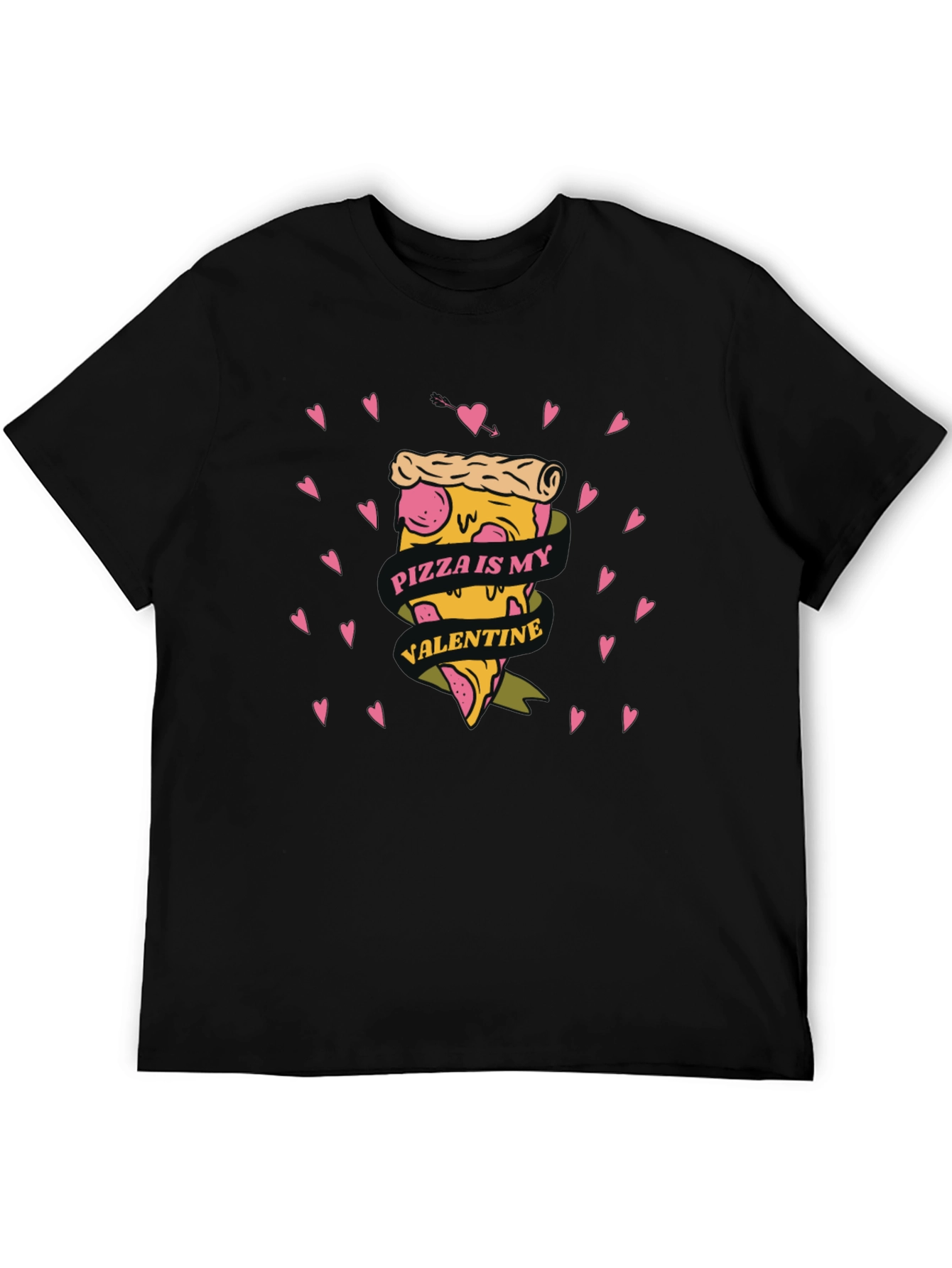 Pizza is My Valentine Graphic Tee