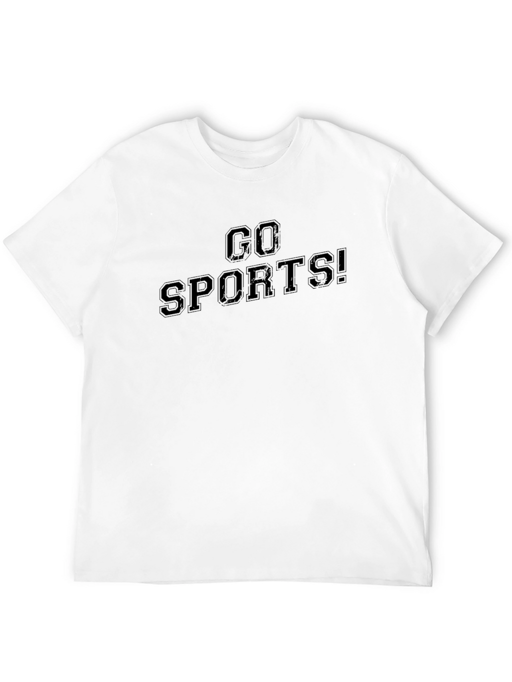 Go Sports! Black Graphic Tee