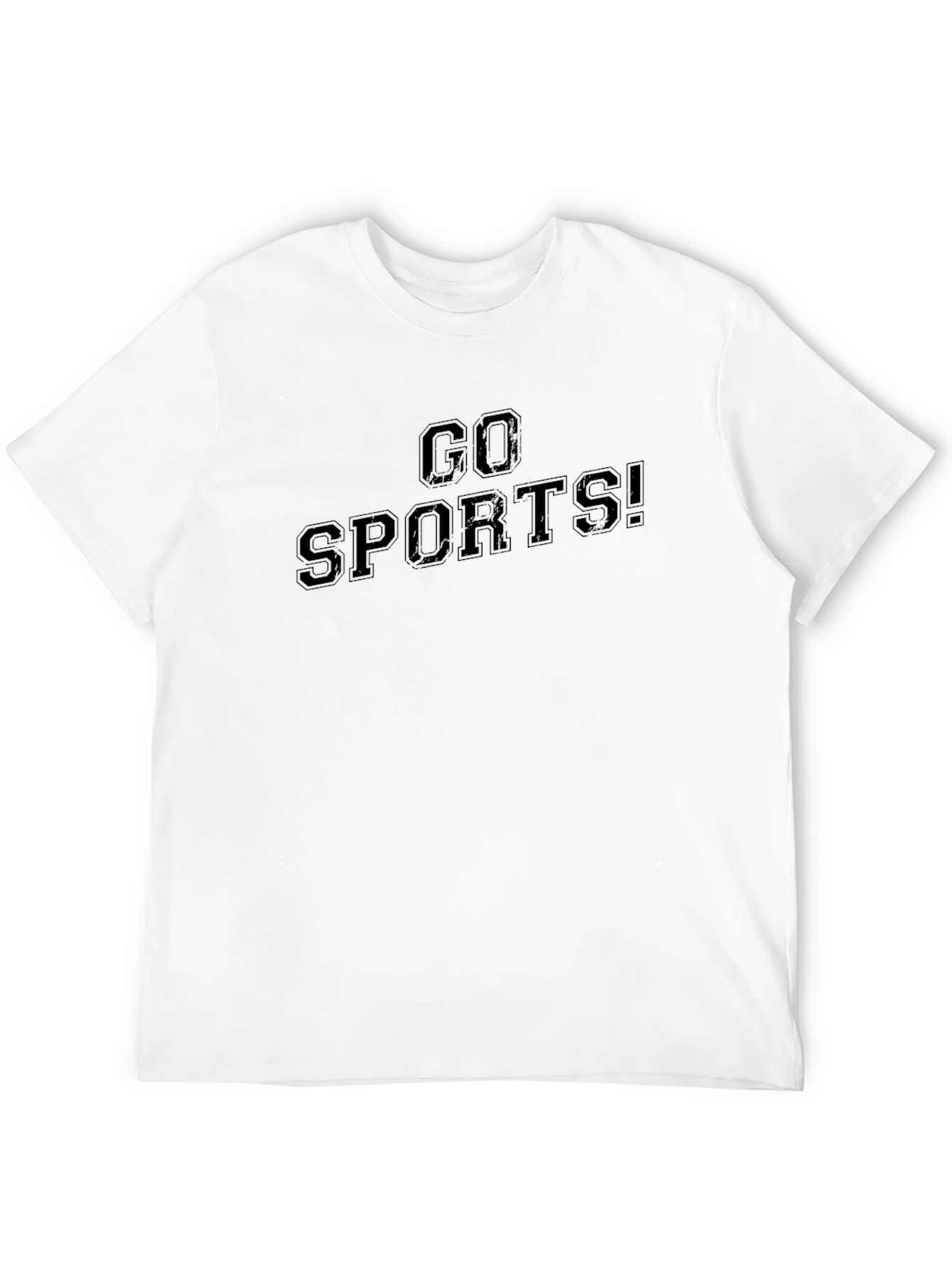 Go Sports! Black Graphic Tee