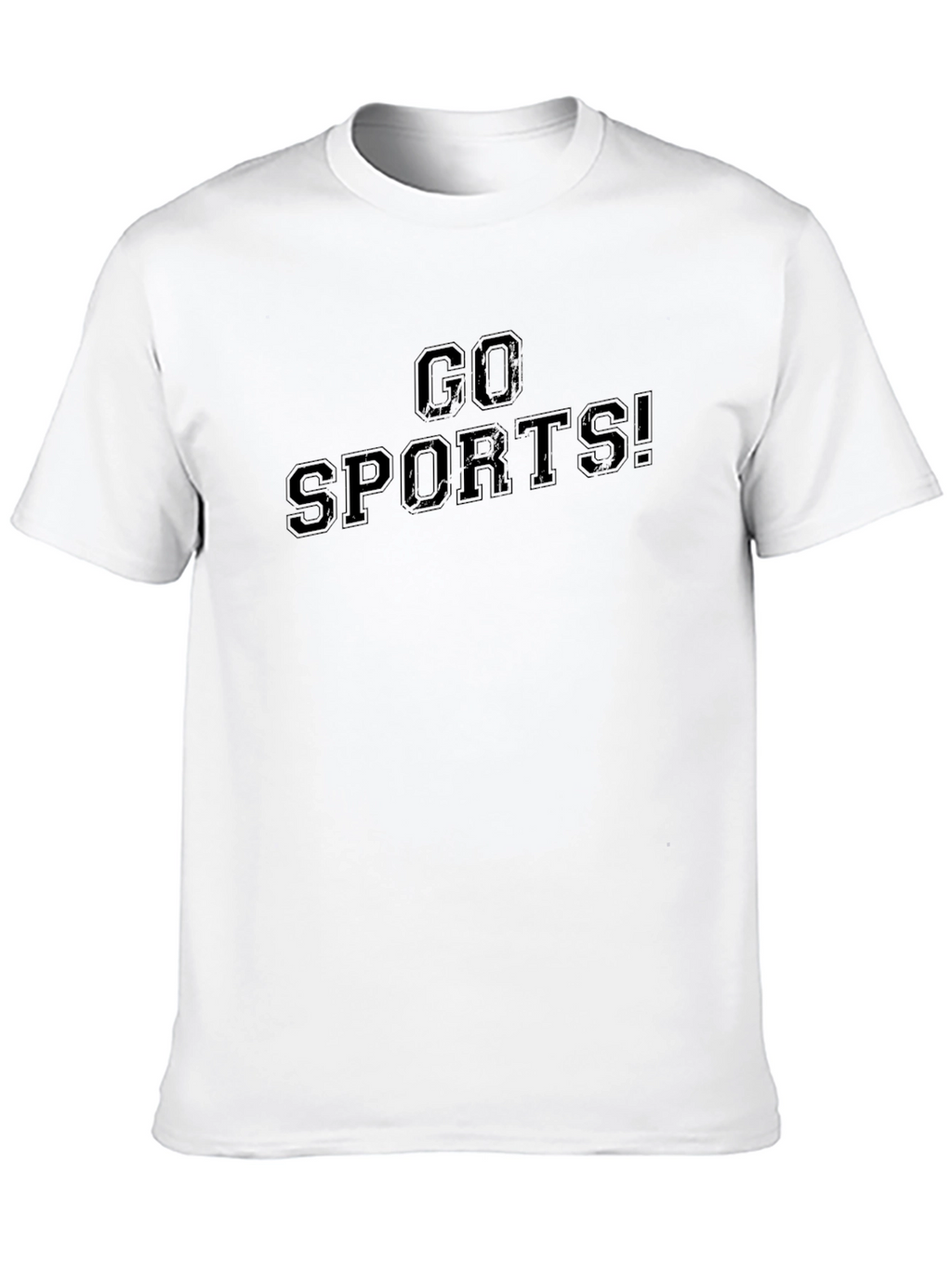 Go Sports! Black Graphic Tee