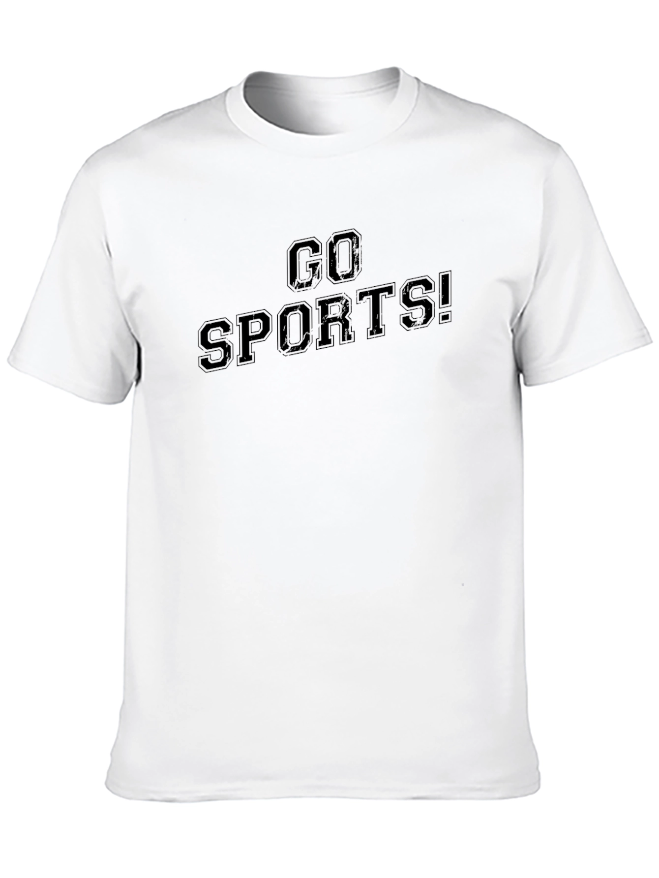 Go Sports! Black Graphic Tee