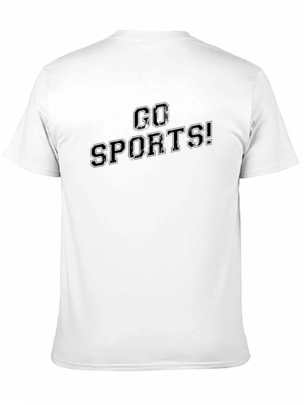 Go Sports! Black Graphic Tee