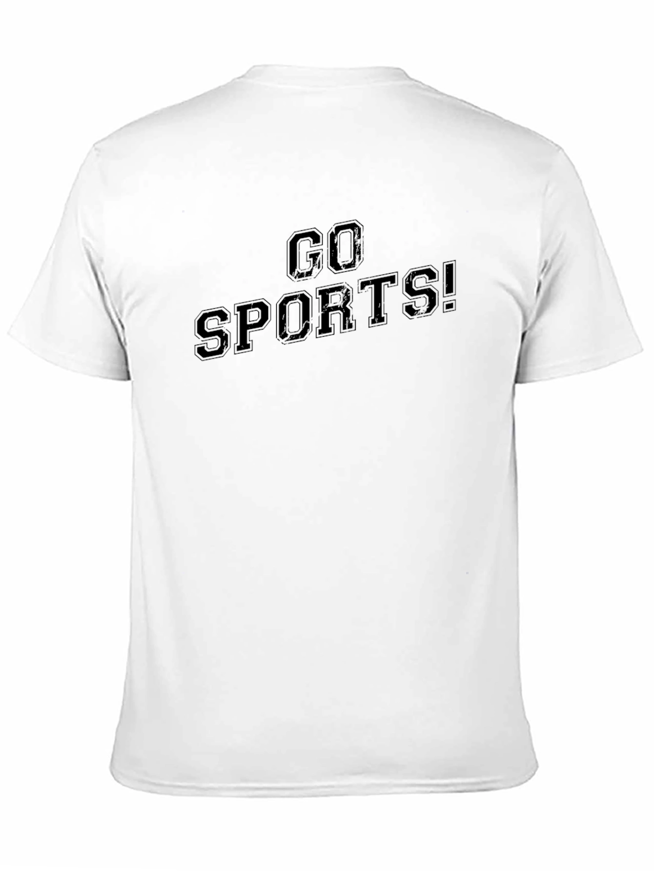 Go Sports! Black Graphic Tee