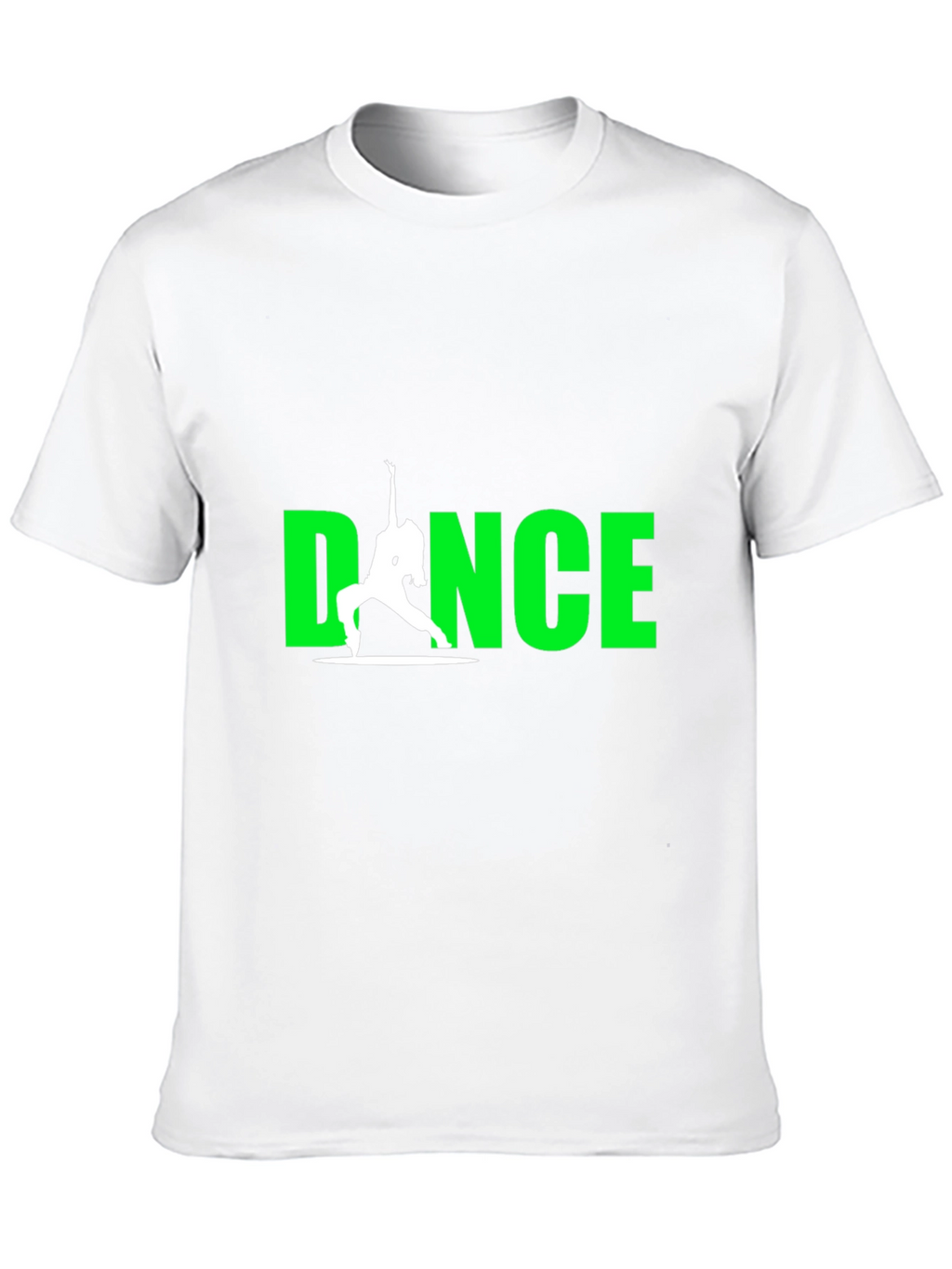 Dance Silhouette Graphic Black Tee