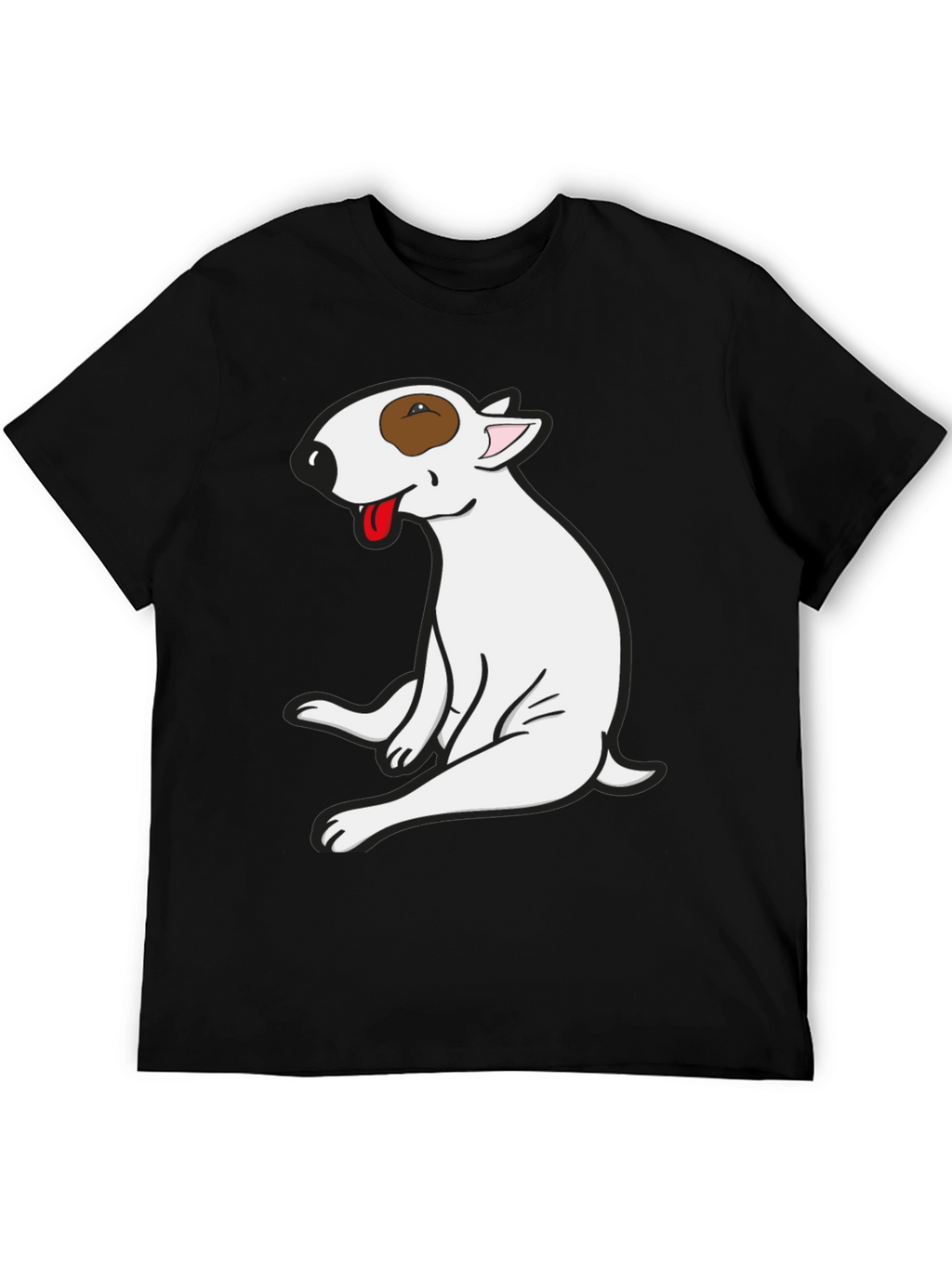 Bull Terrier Graphic Tee - Unique Dog Lover Shirt