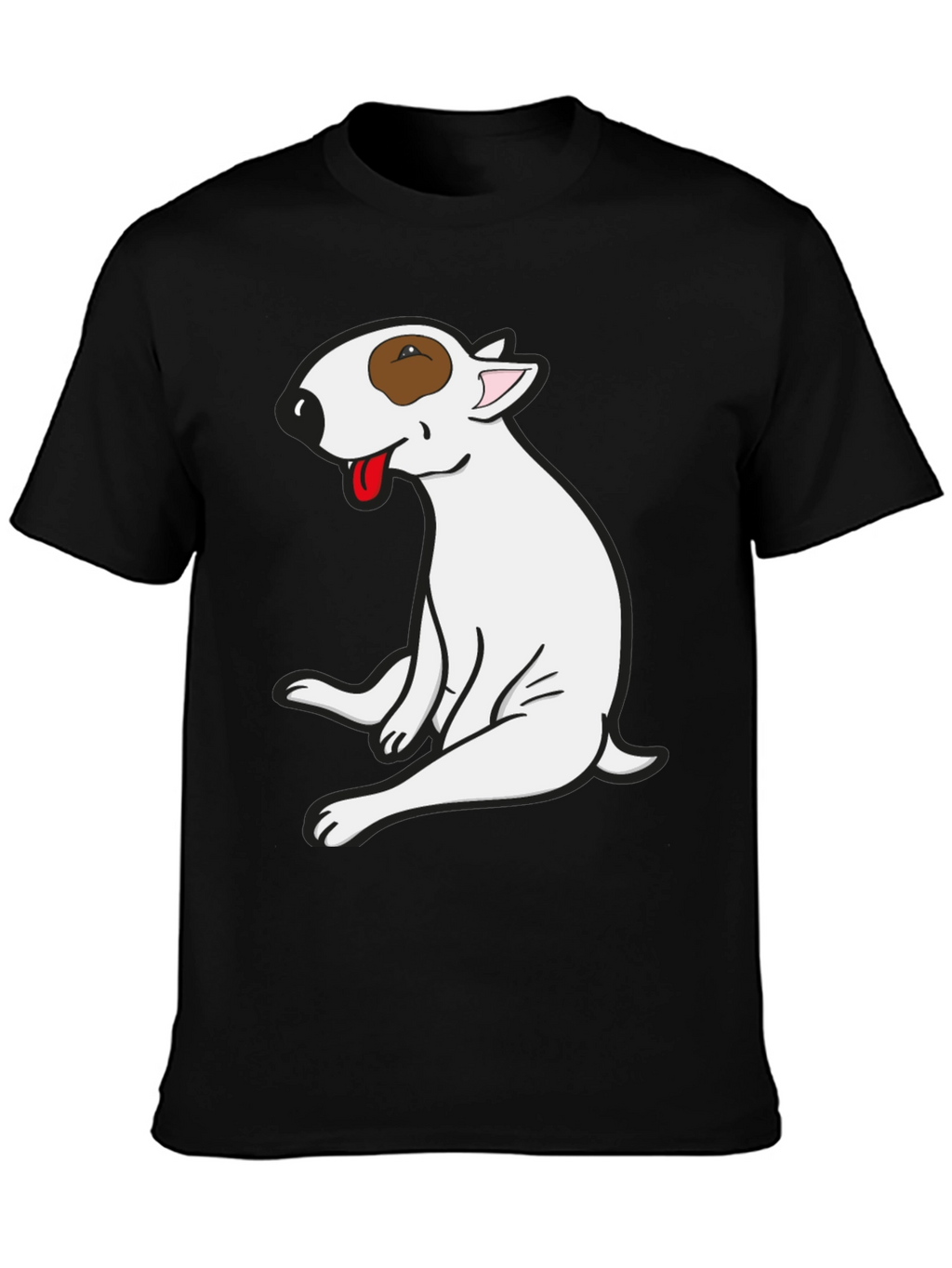 Bull Terrier Graphic Tee - Unique Dog Lover Shirt