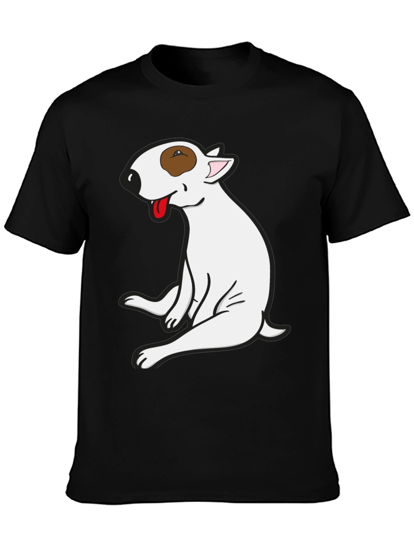Bull Terrier Graphic Tee - Unique Dog Lover Shirt