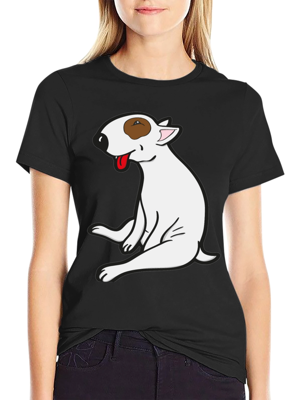 Bull Terrier Graphic Tee - Unique Dog Lover Shirt
